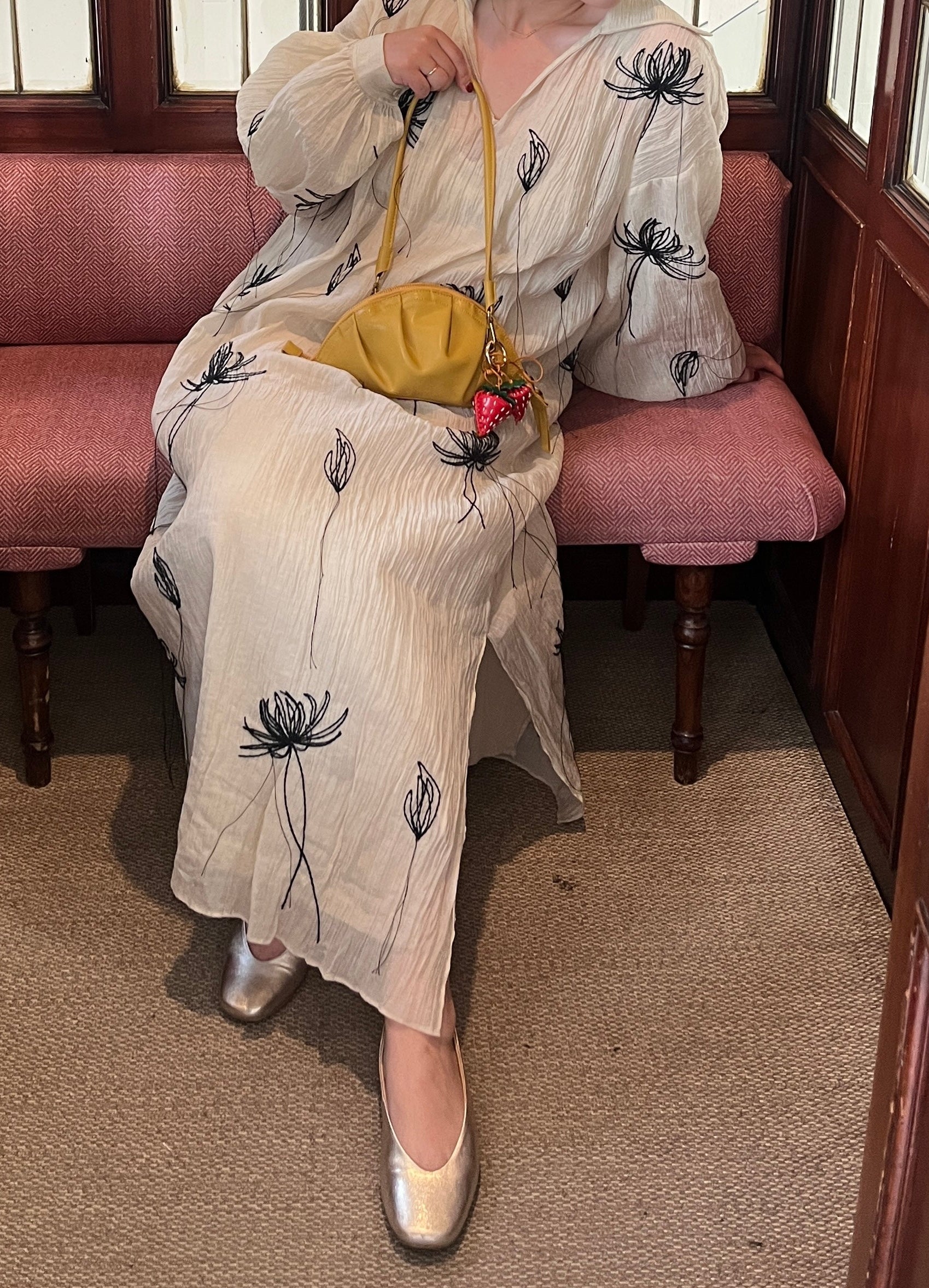 Bolso de Gyoza Mini Mostaza