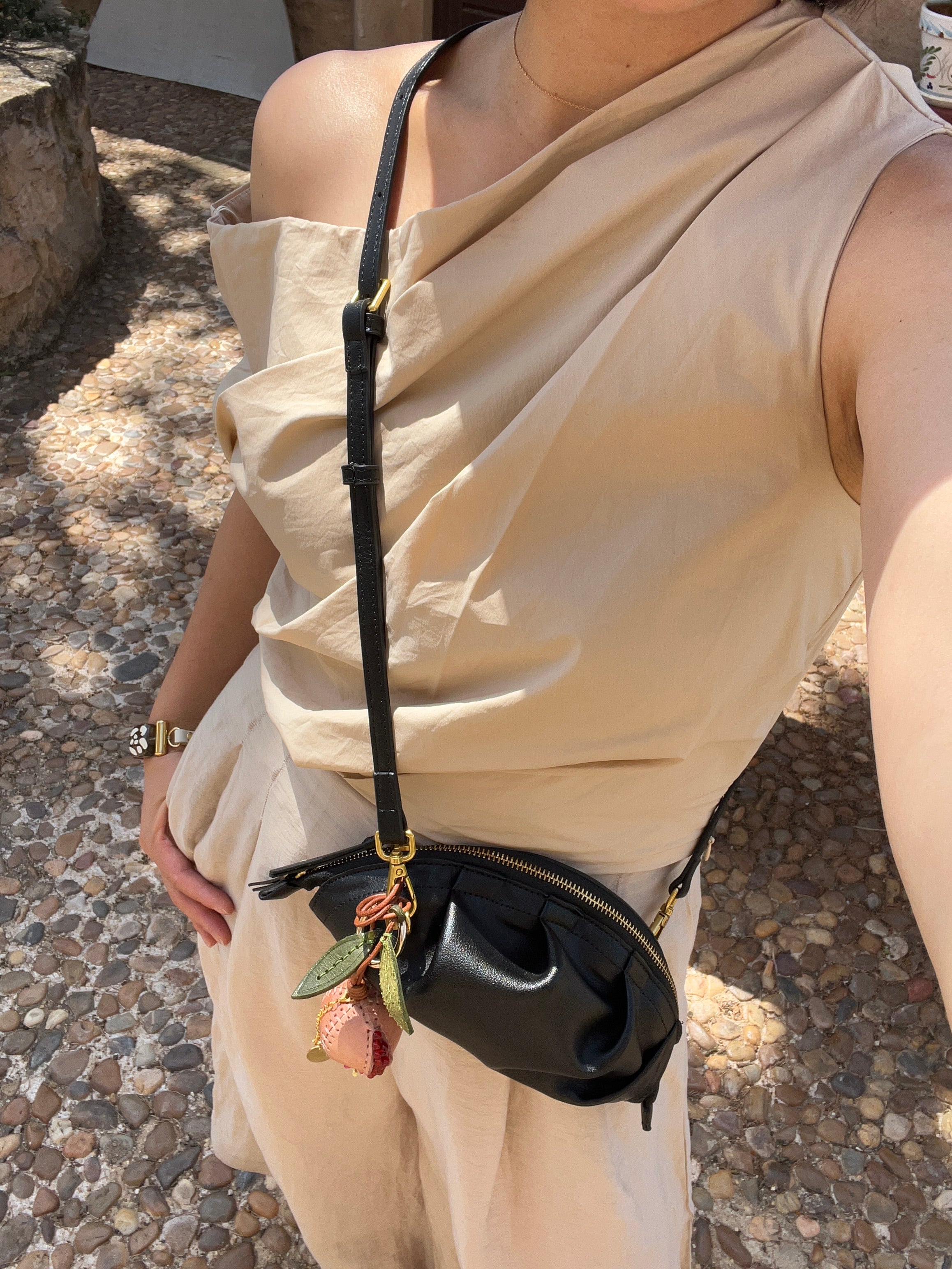 Bolso de Gyoza Mini Negro