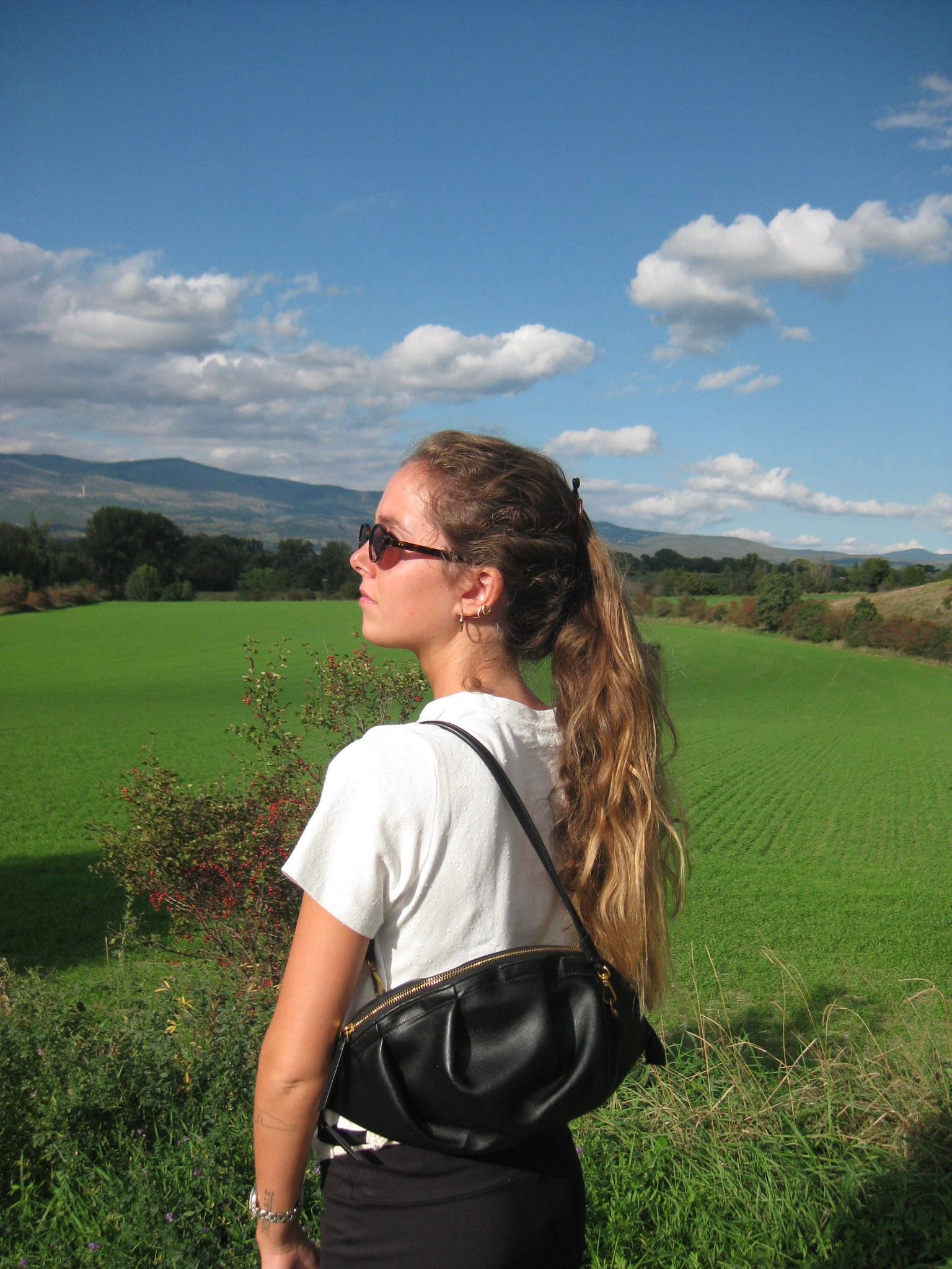 Bolso de Gyoza Grande Negro