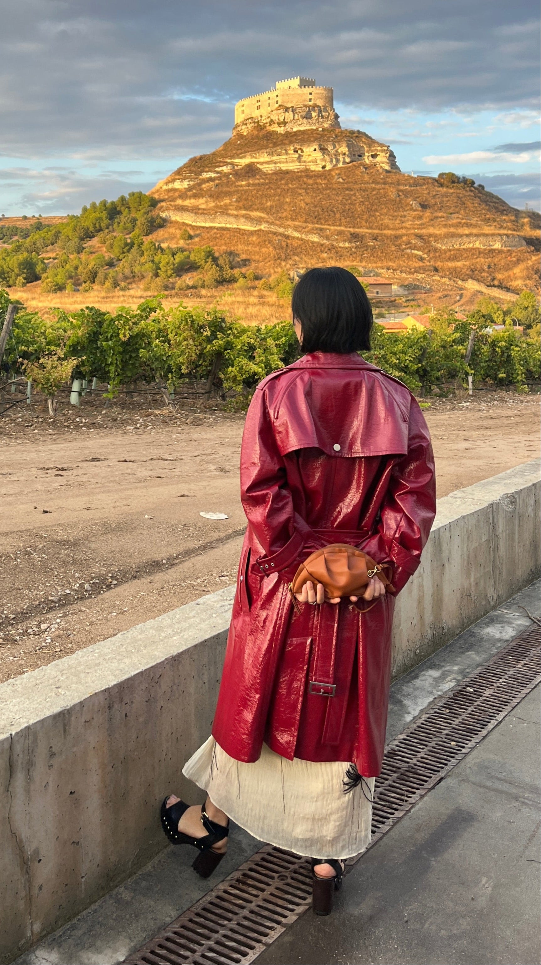 Bolso de Gyoza Mini Caramelo