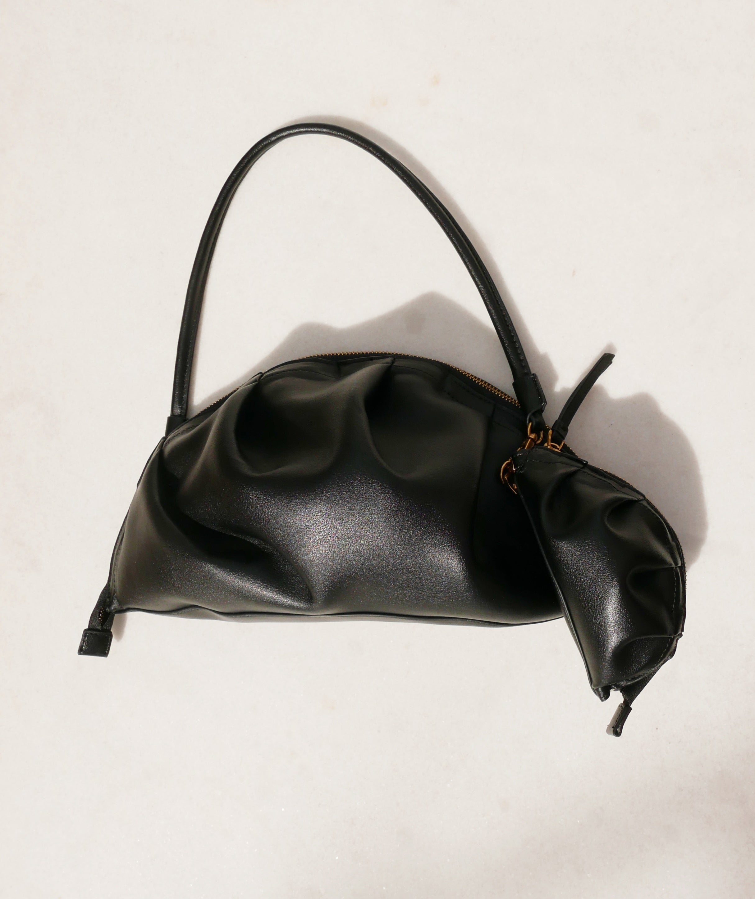 Monedero de gyoza negro