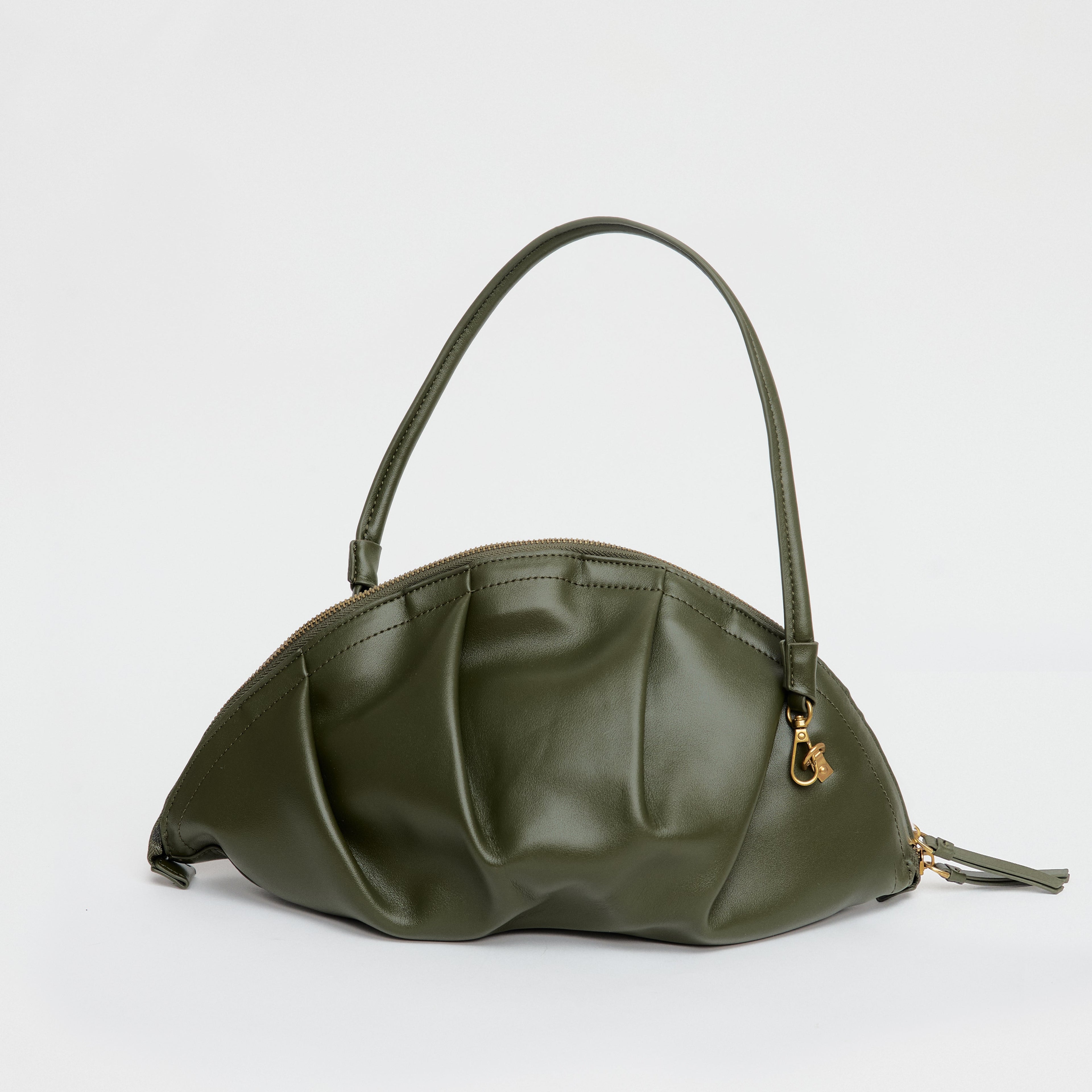 Bolso de Gyoza Grande Kaki