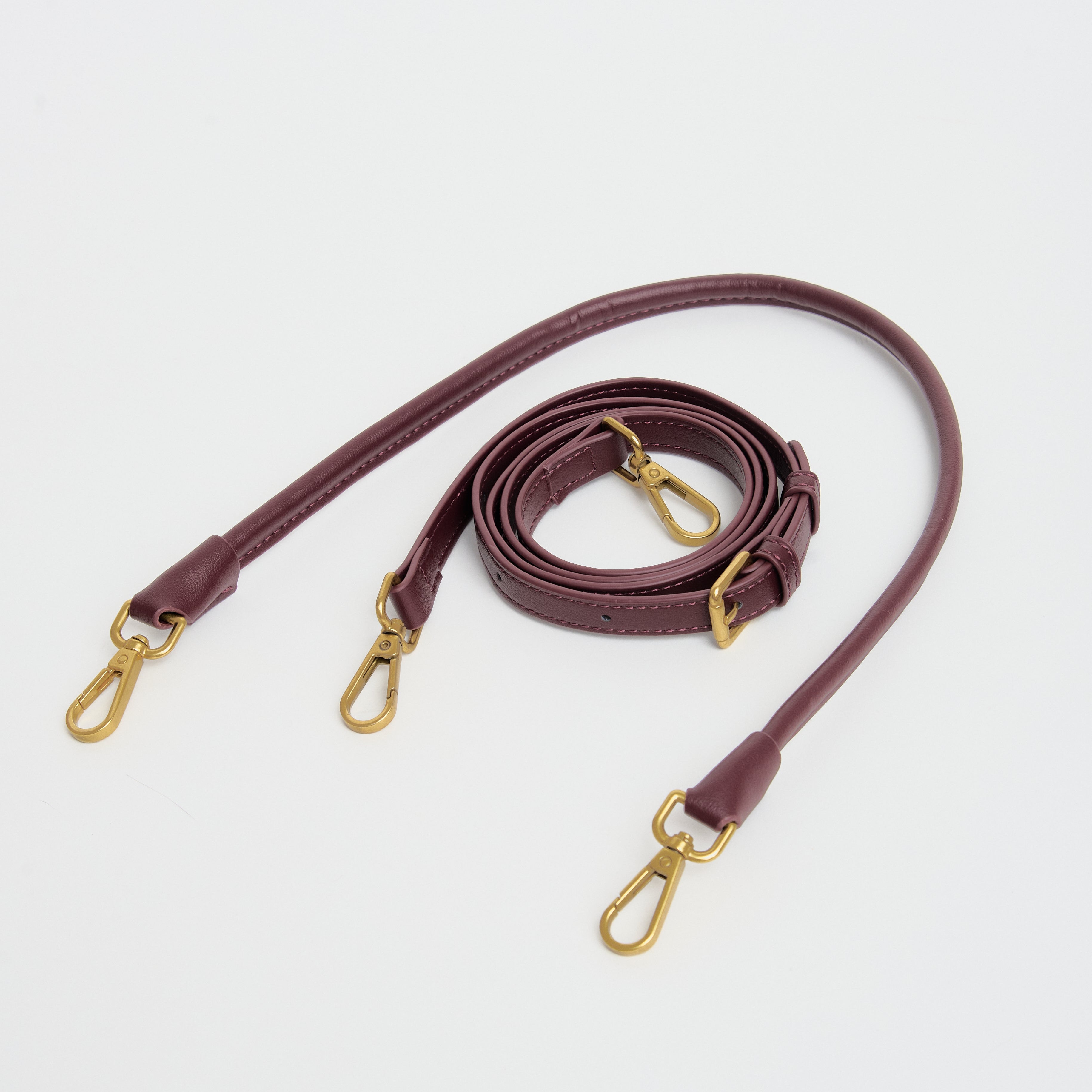 Bolso de Gyoza Grande Burdeos