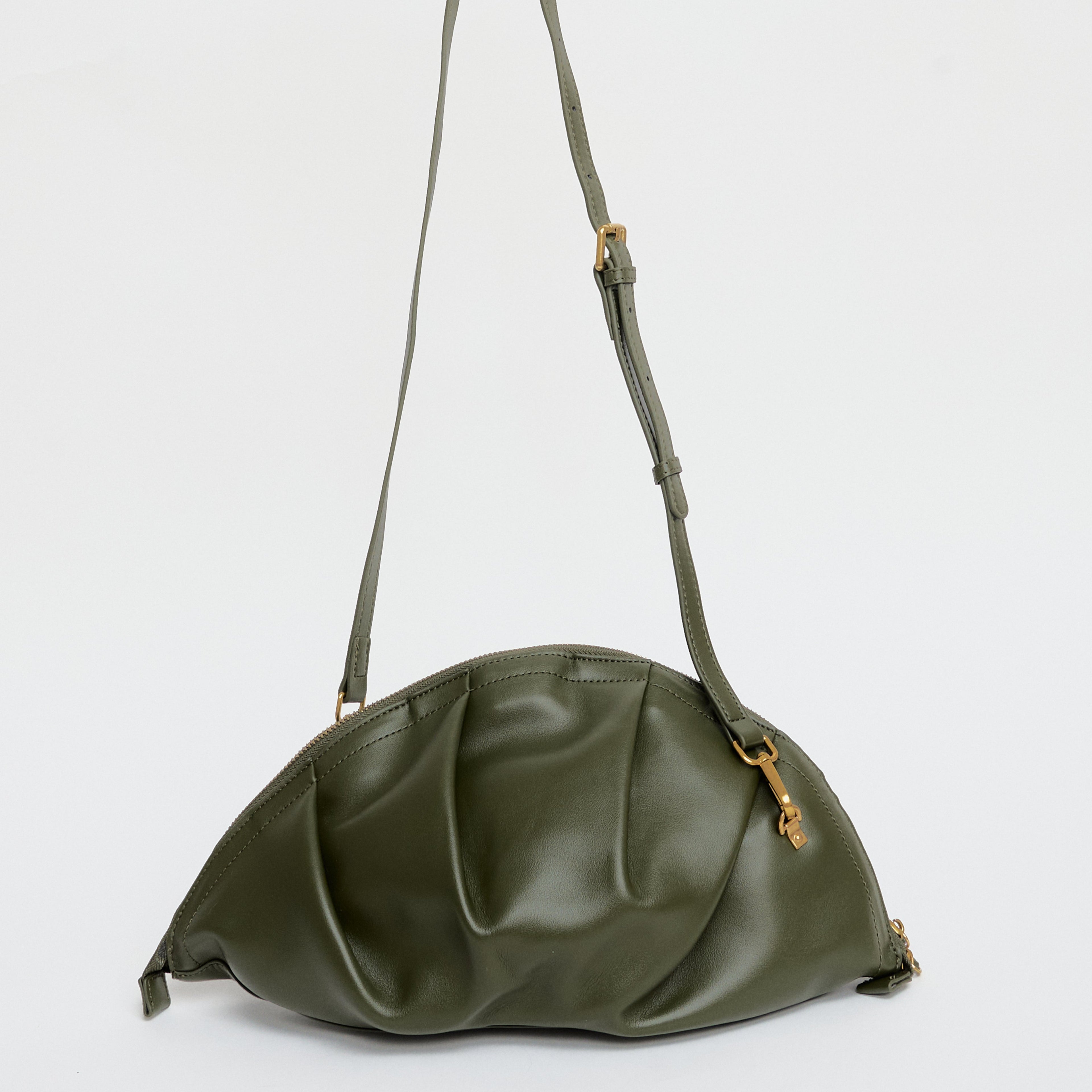 Bolso de Gyoza Grande Kaki