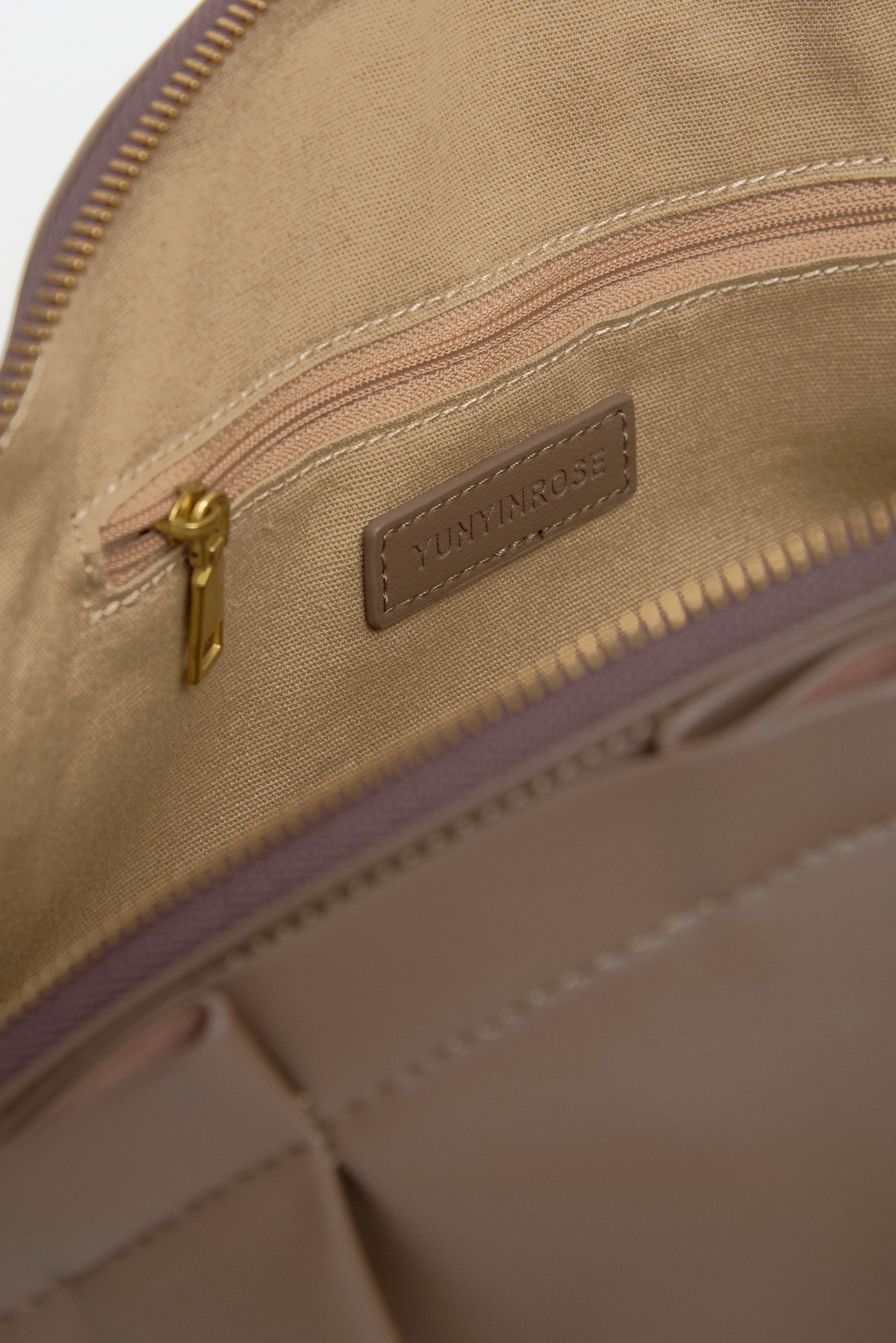 Bolso de Gyoza Grande Topo