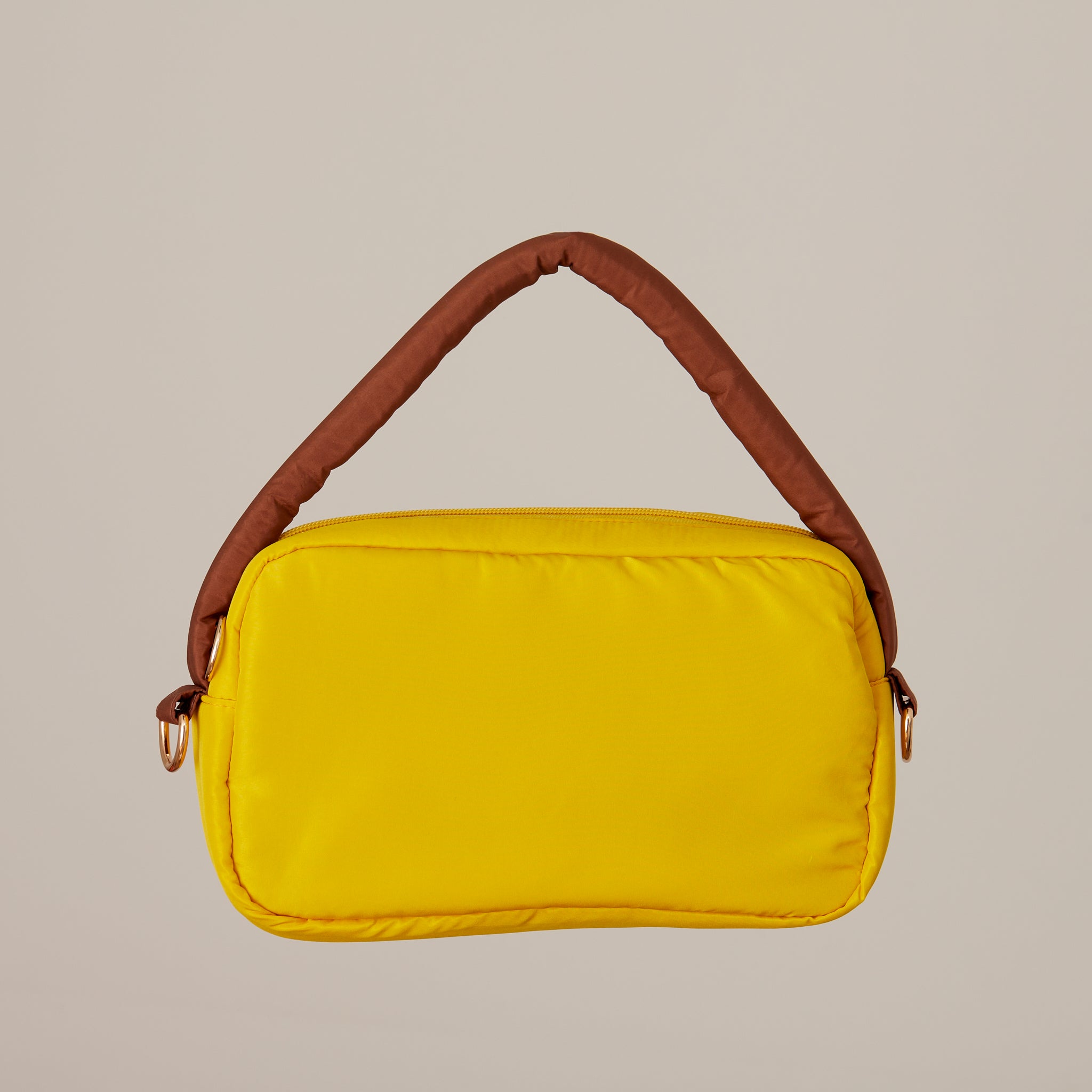 Dana 2 en 1 bolso acolchado amarillo