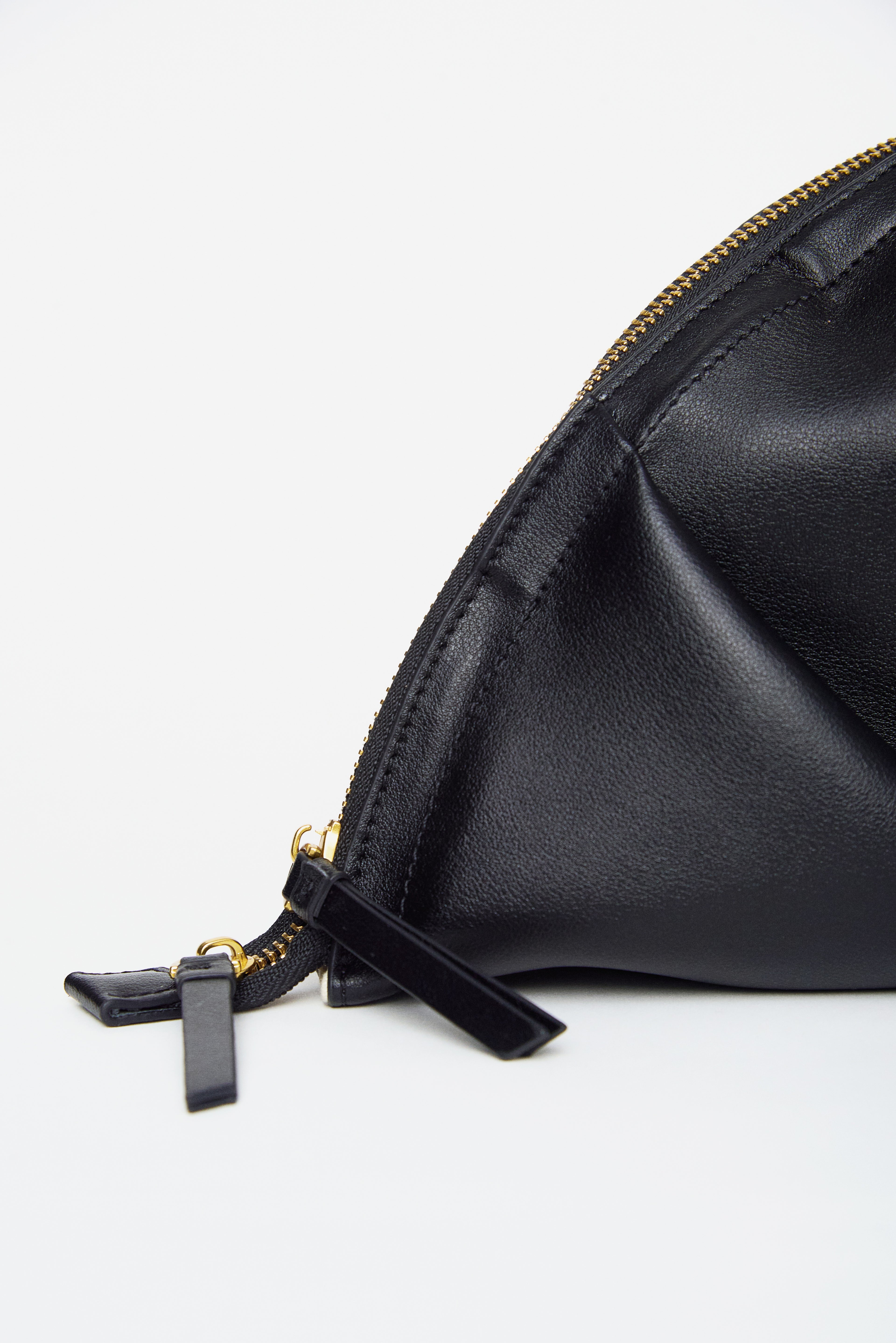 Bolso de Gyoza Grande Negro