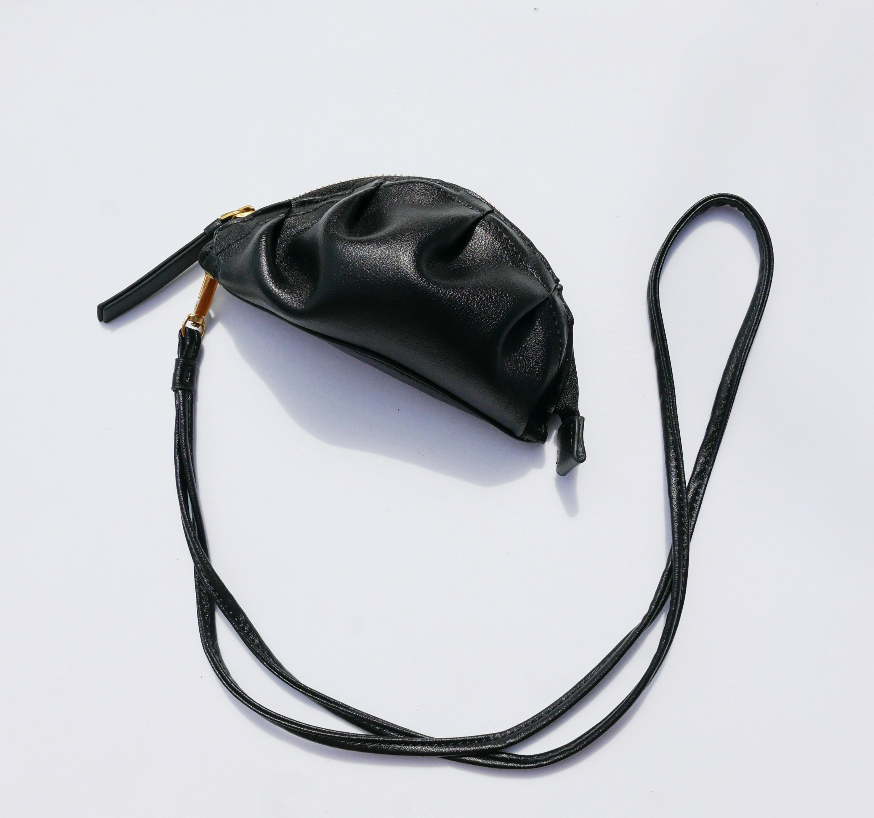 Monedero de gyoza negro