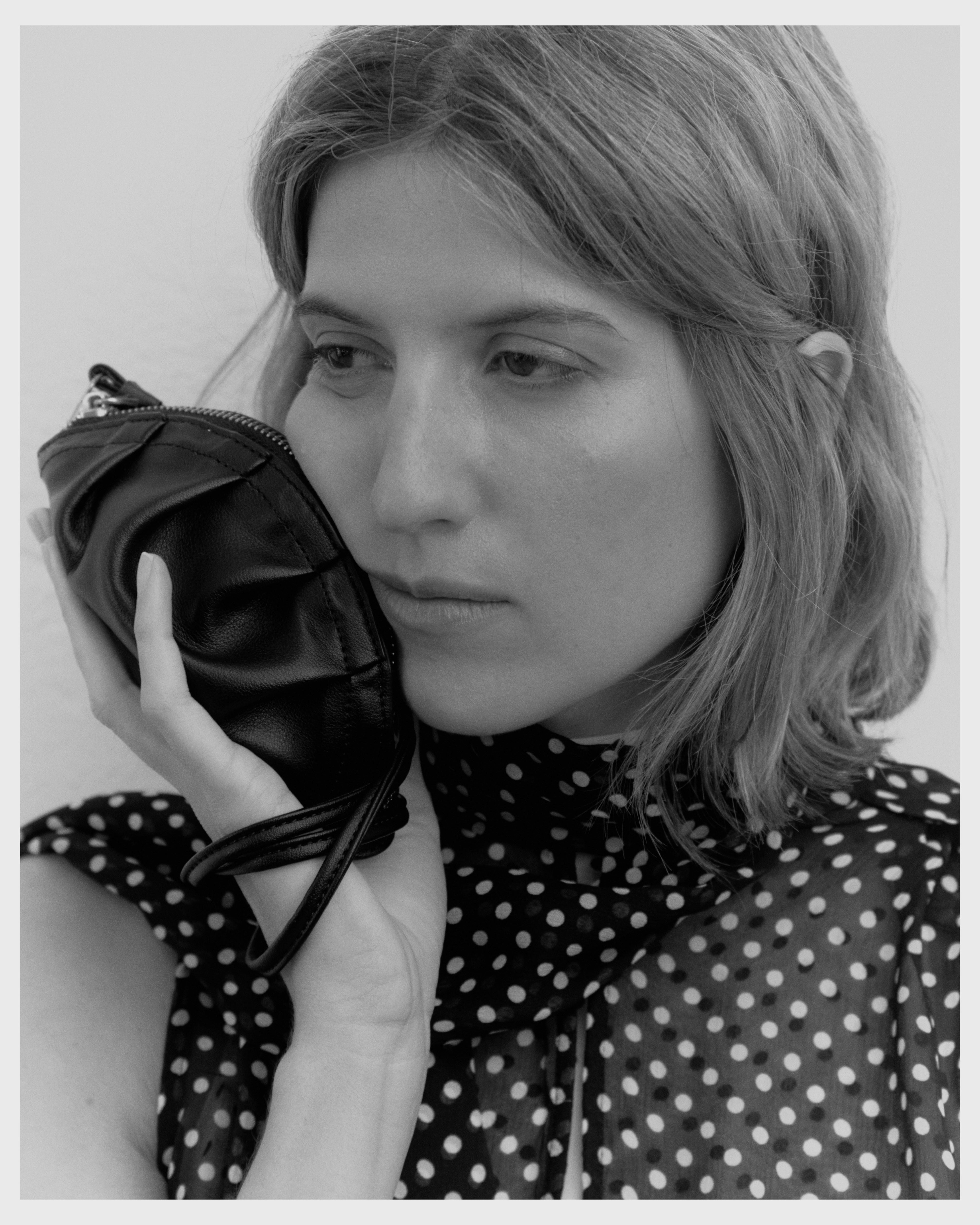 Monedero de gyoza negro