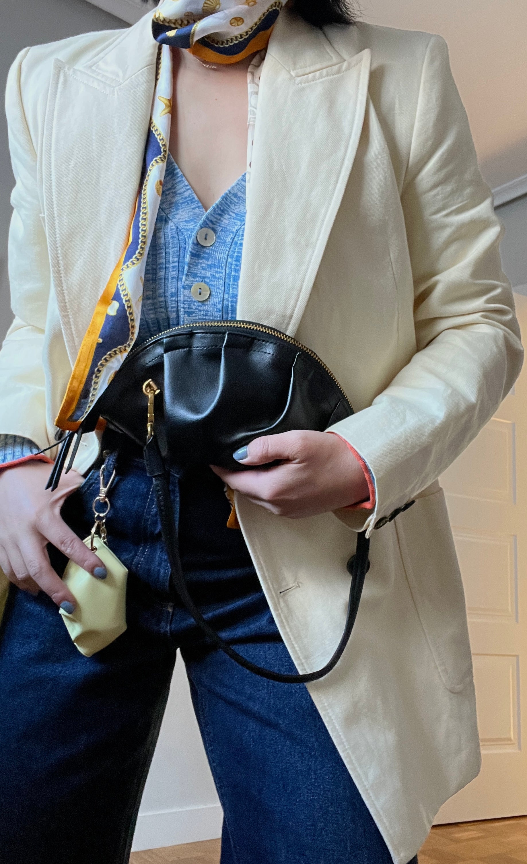 Bolso de Gyoza Mini Negro