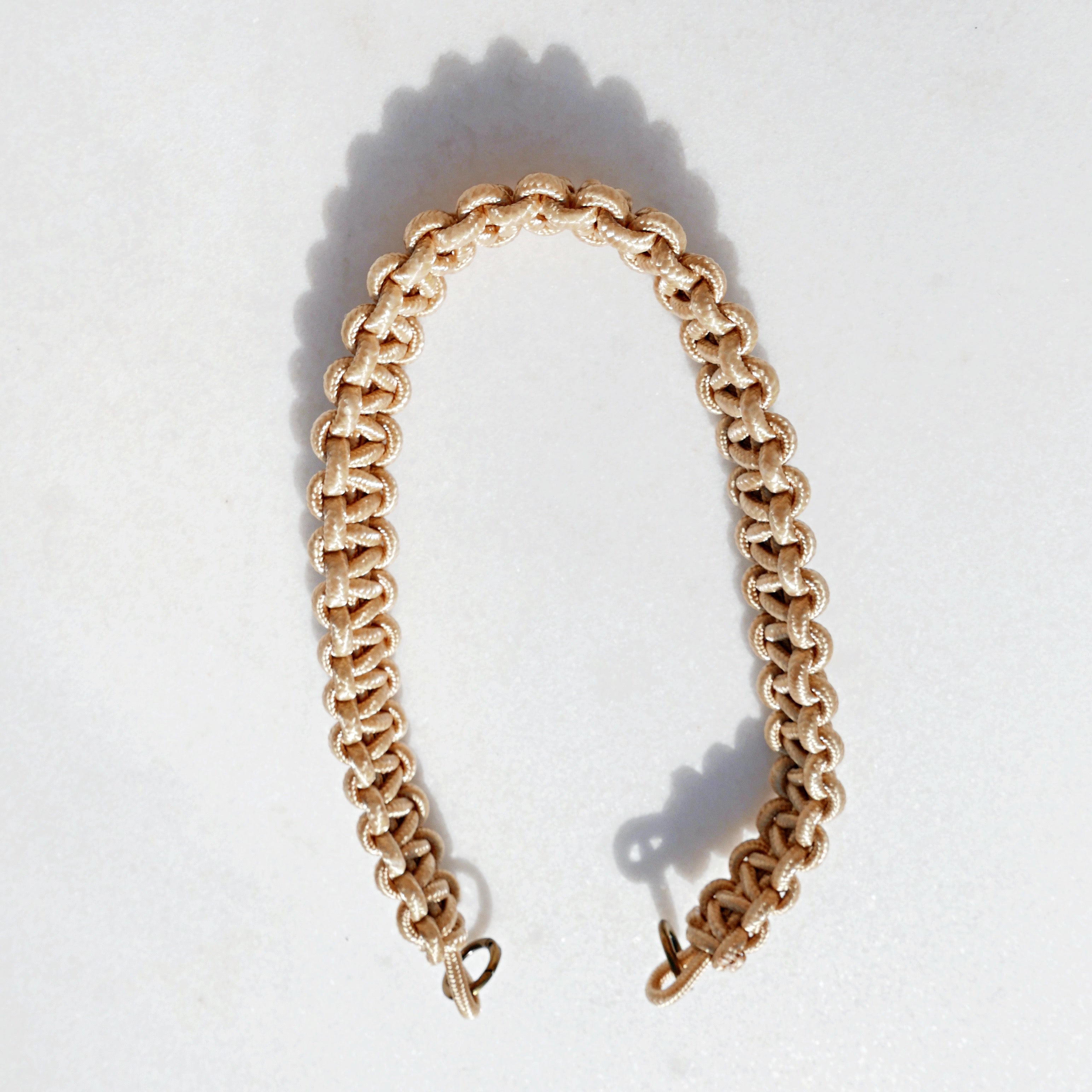 Correa Trenzada Multiuso Rosa