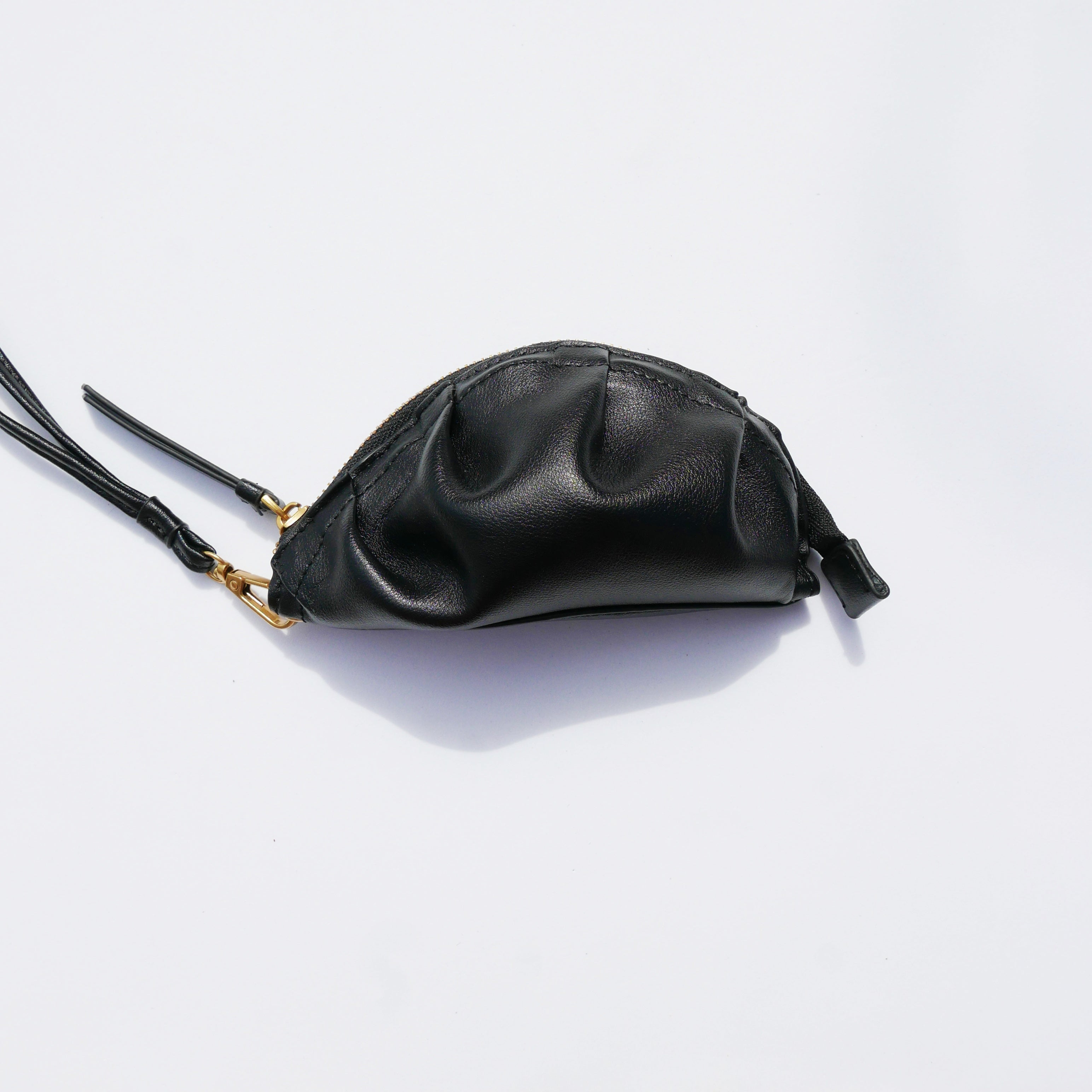 Monedero de gyoza negro