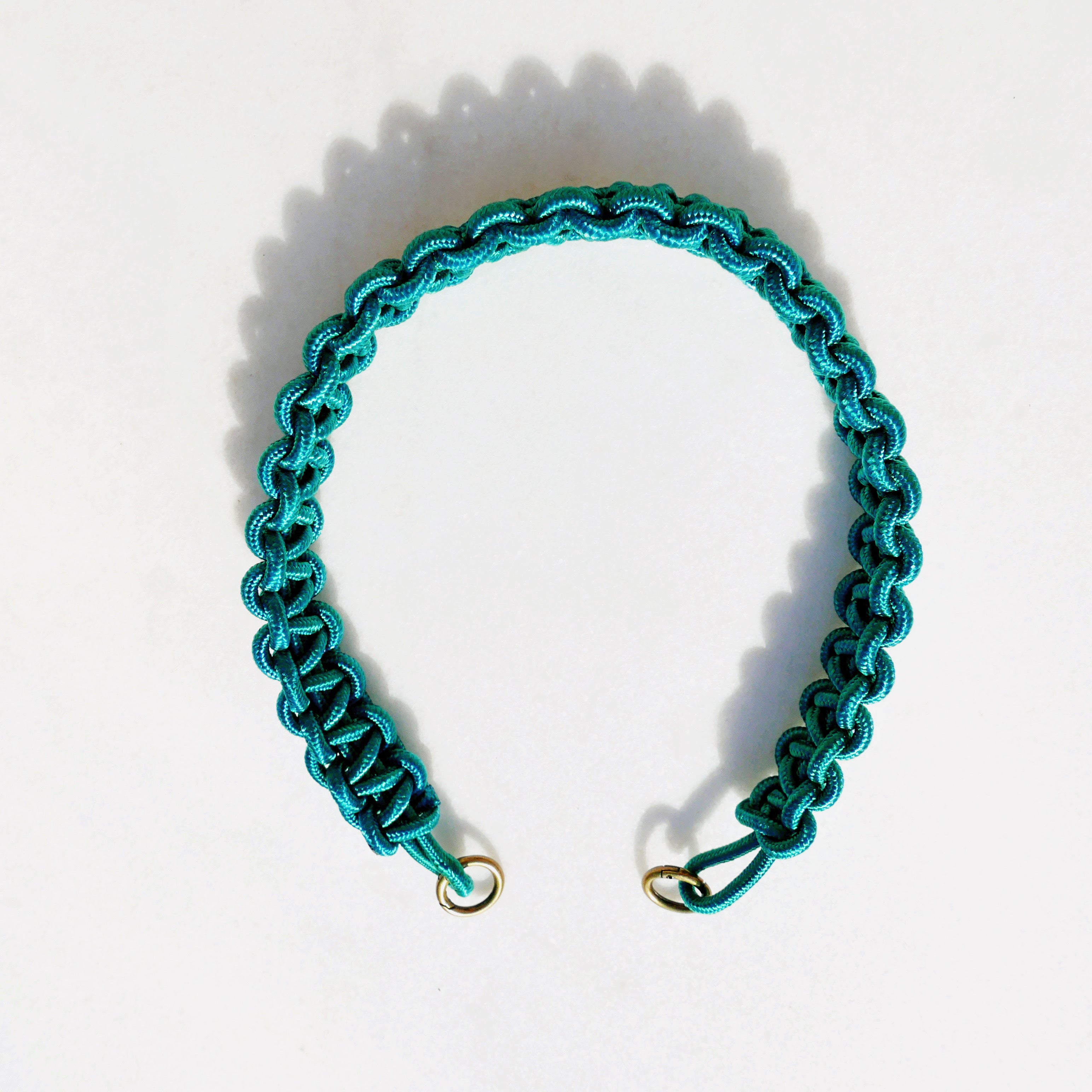 Correa Trenzada Multiuso Azul