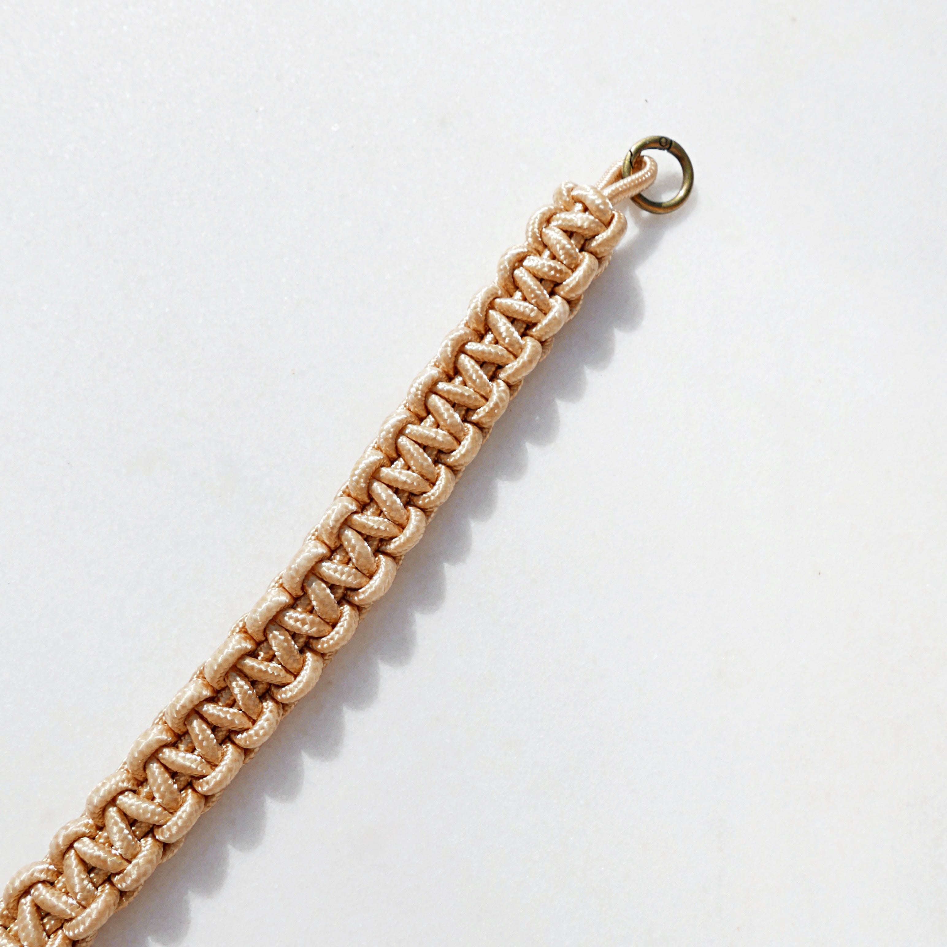 Correa Trenzada Multiuso Rosa