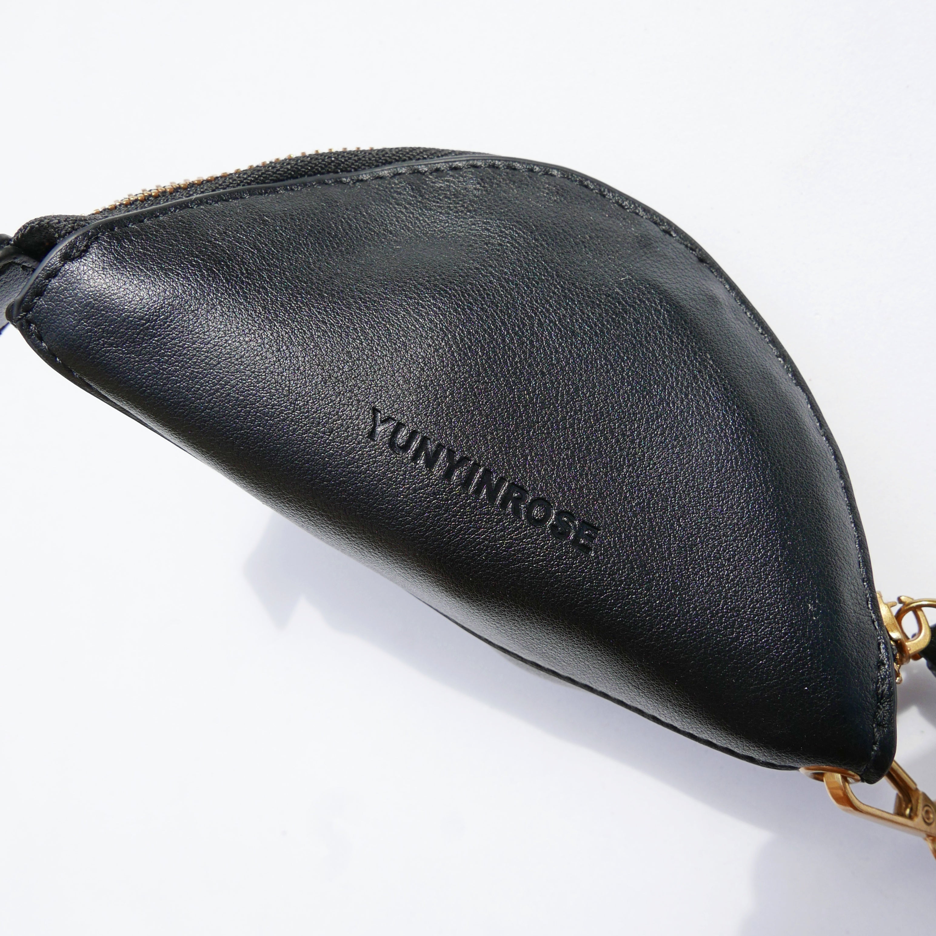 Monedero de gyoza negro