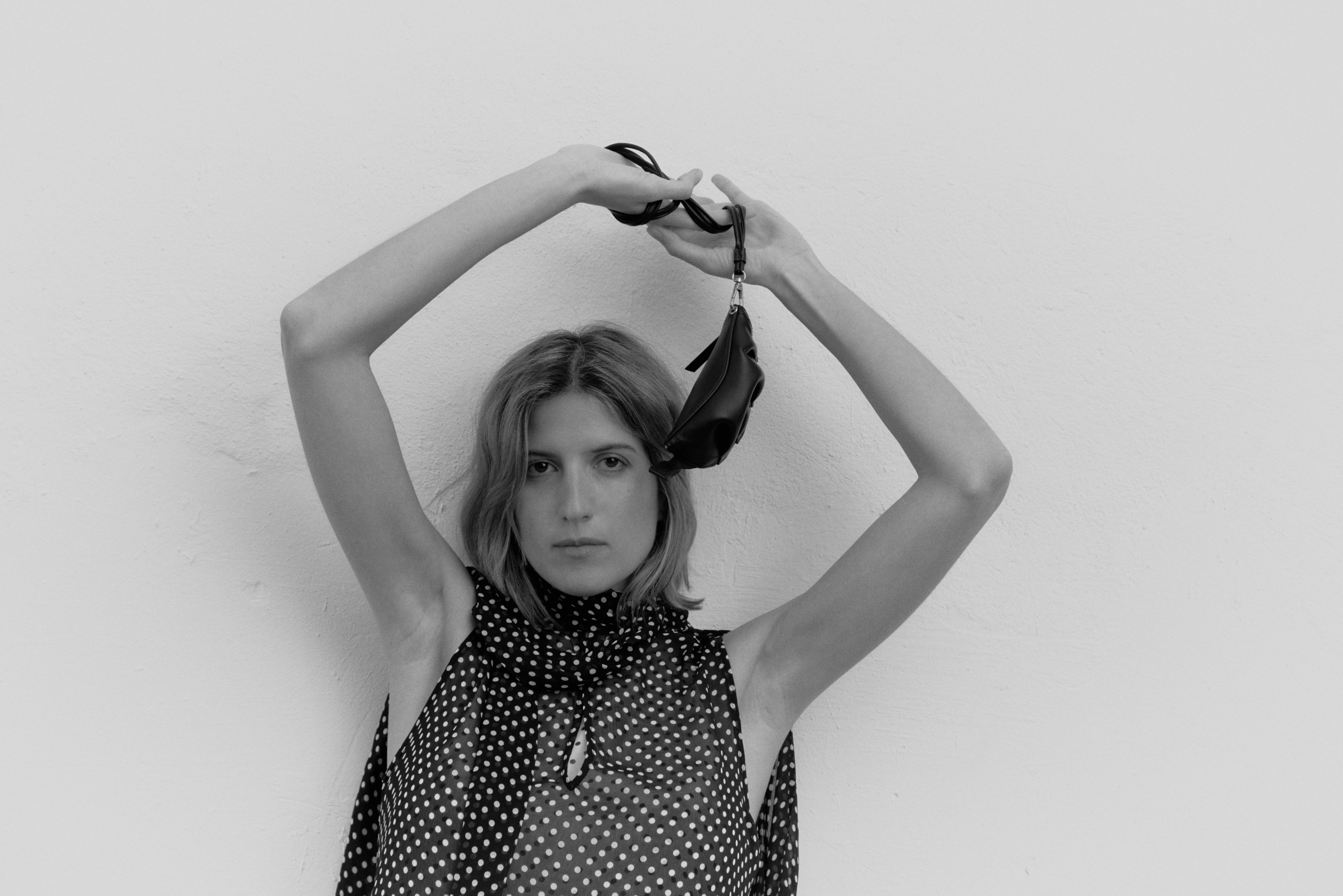 Monedero de gyoza negro