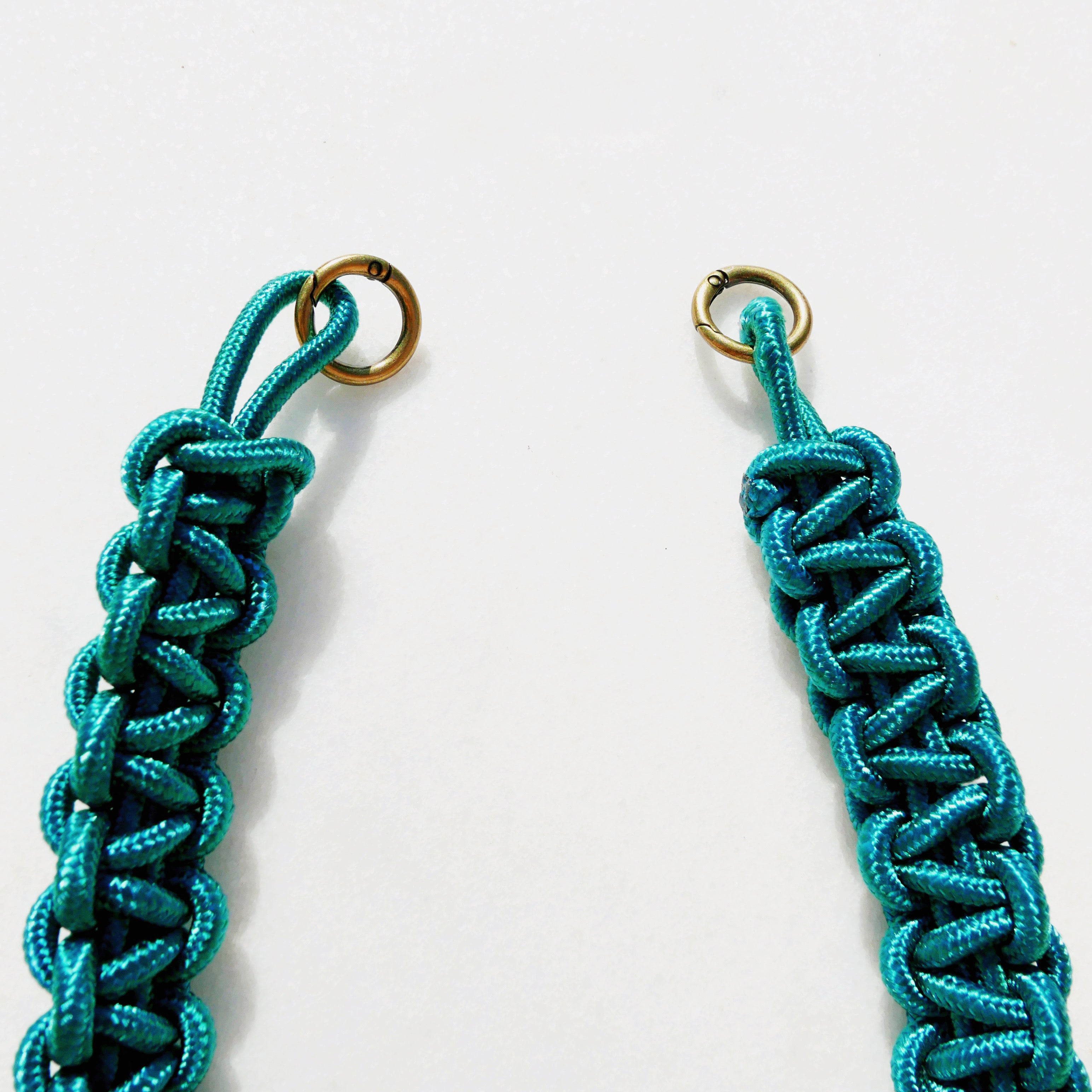 Correa Trenzada Multiuso Azul