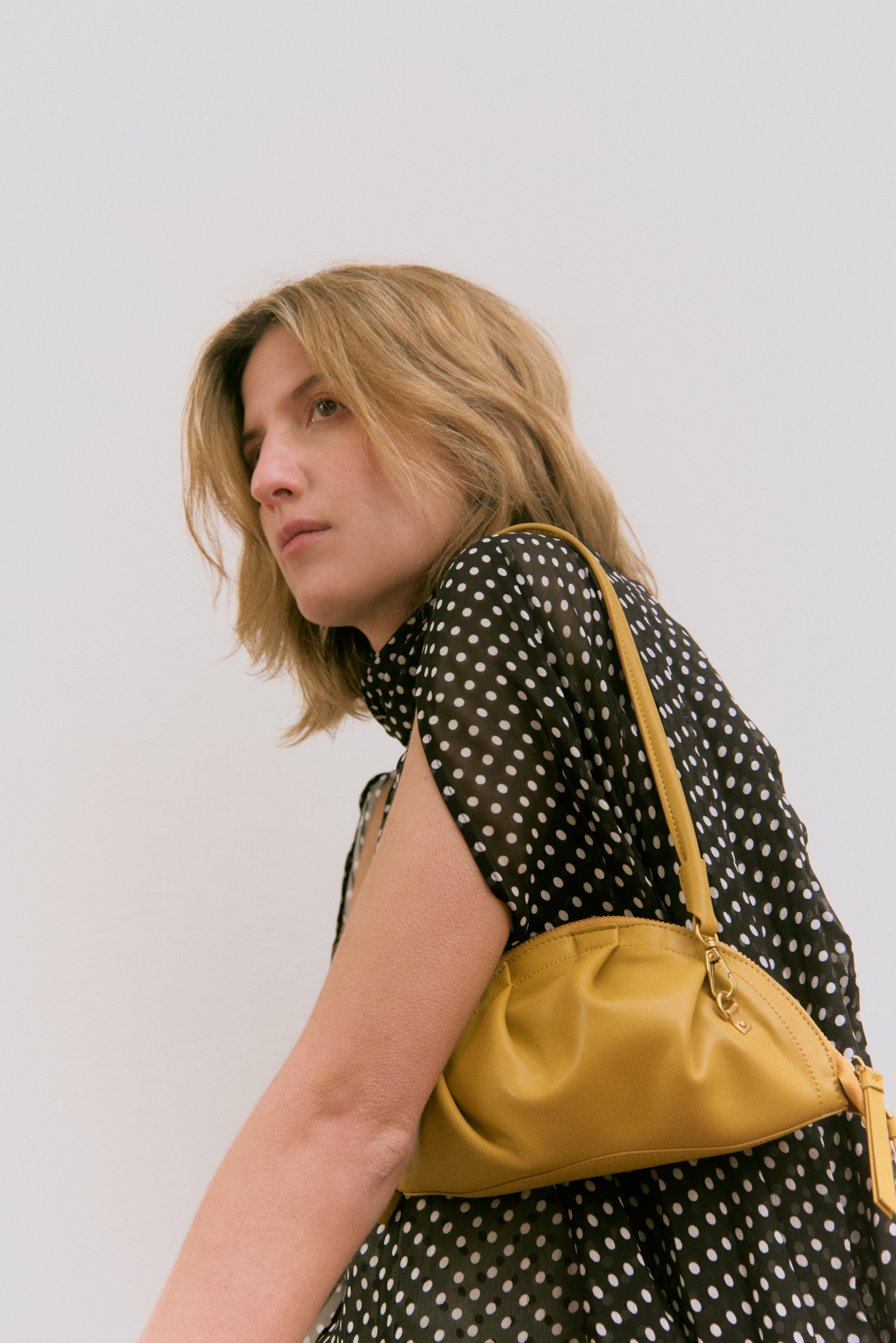 Bolso de Gyoza Mini Mostaza