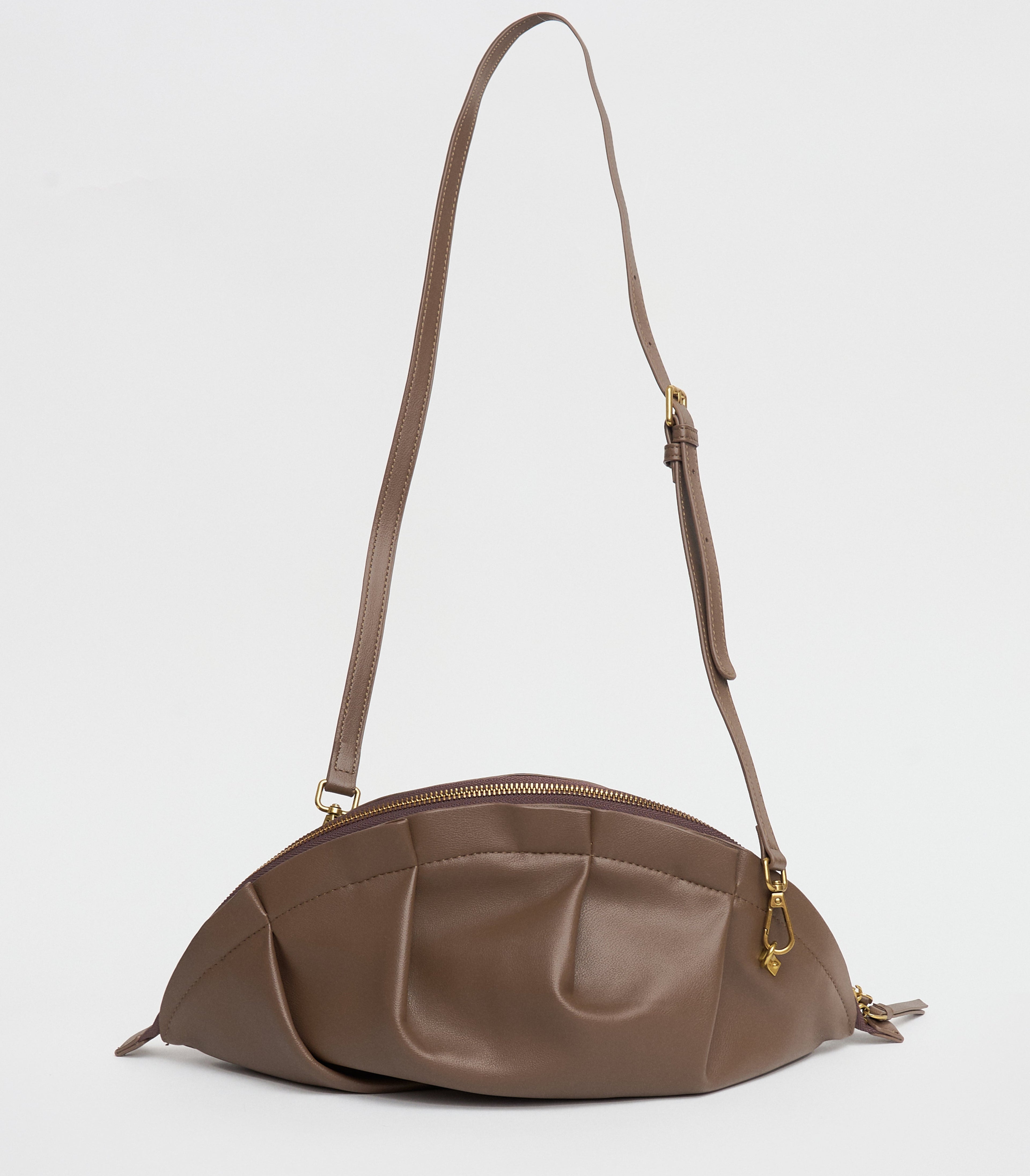 Bolso de Gyoza Grande Topo