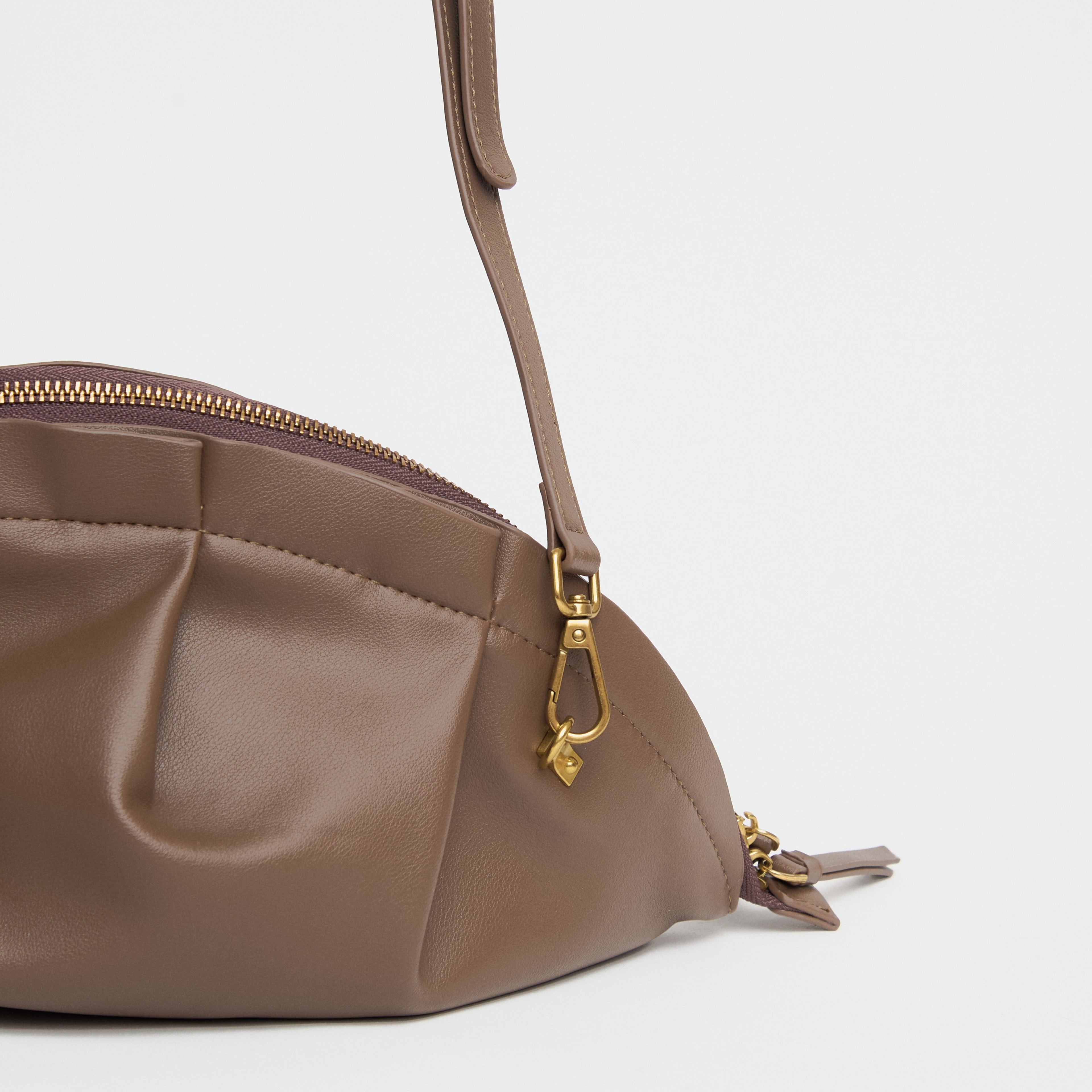 Bolso de Gyoza Grande Topo