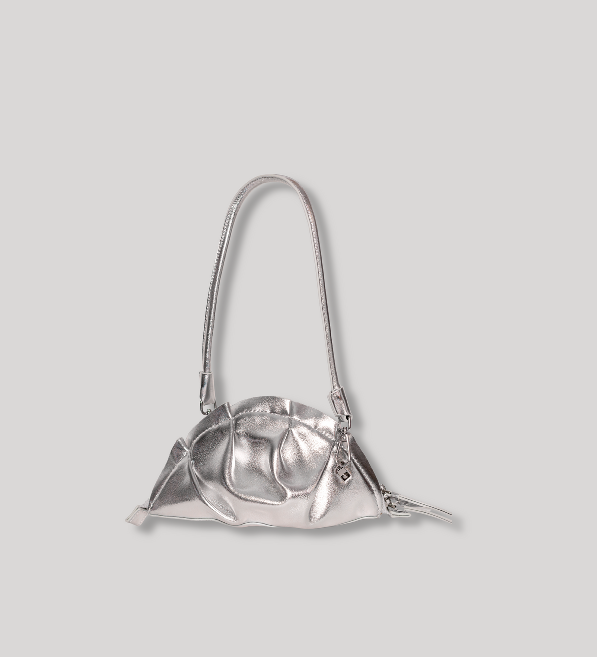 New in-Bolso Gyoza Mini Plateado