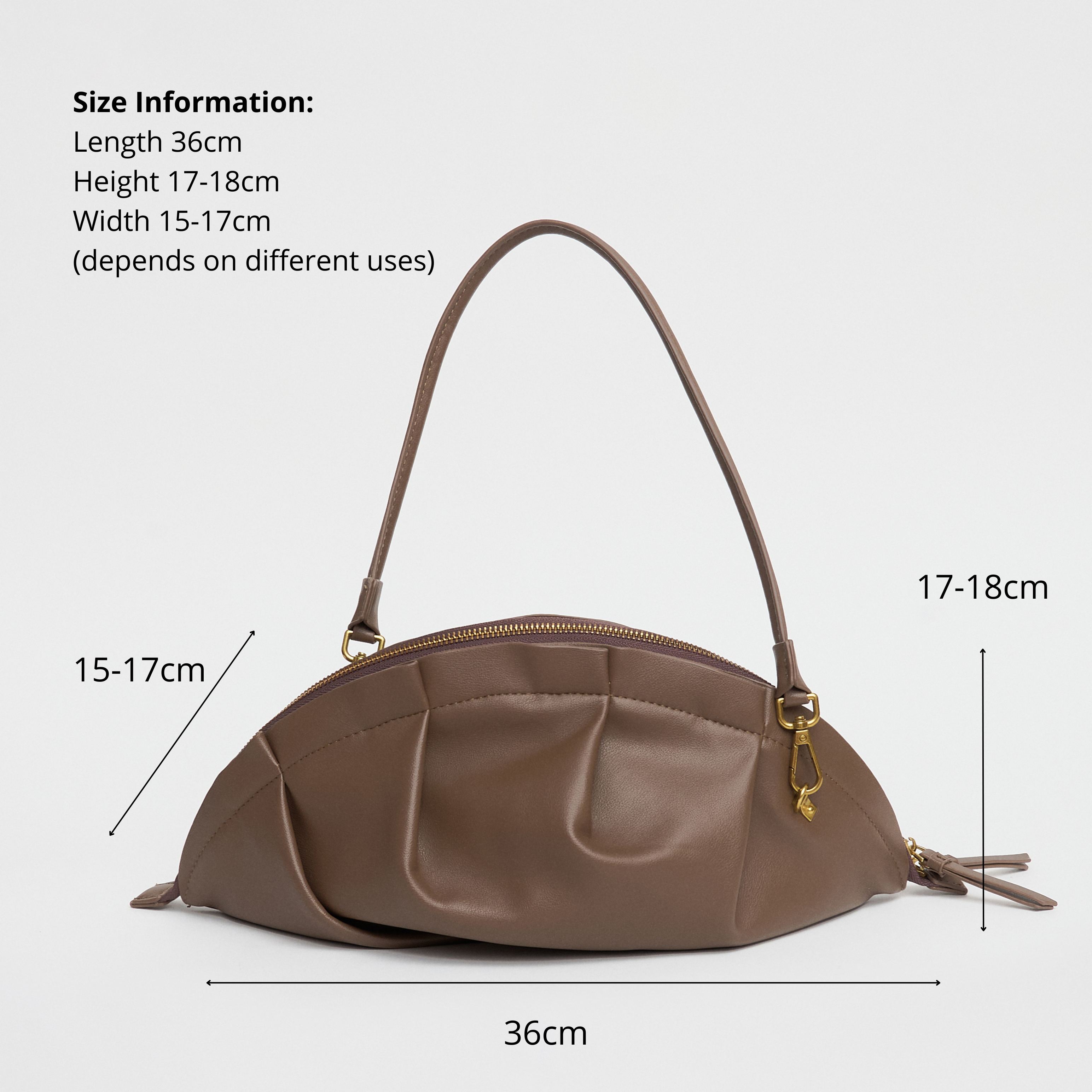 Bolso Gyoza Grande Topo