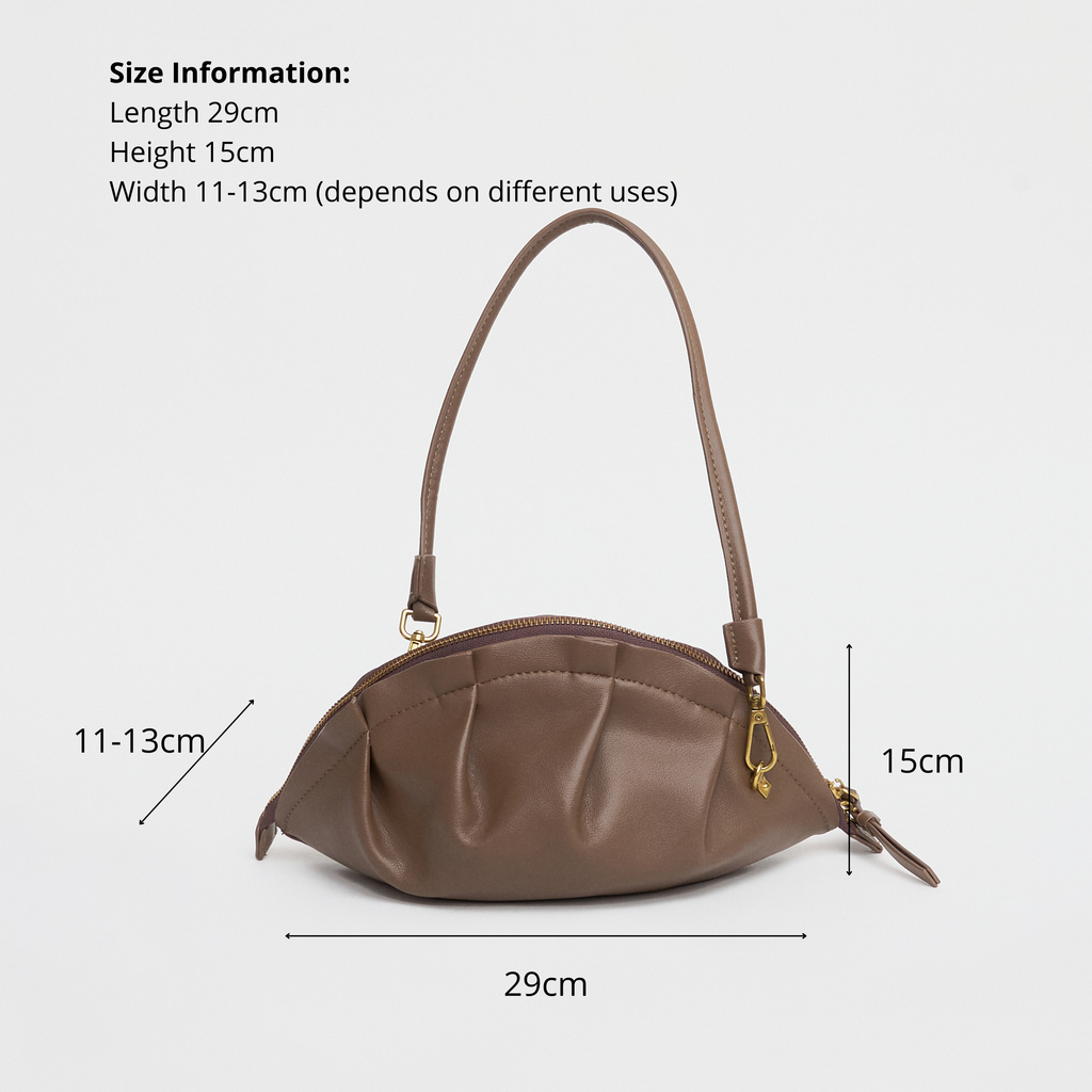 Bolso Gyoza Mediano Topo