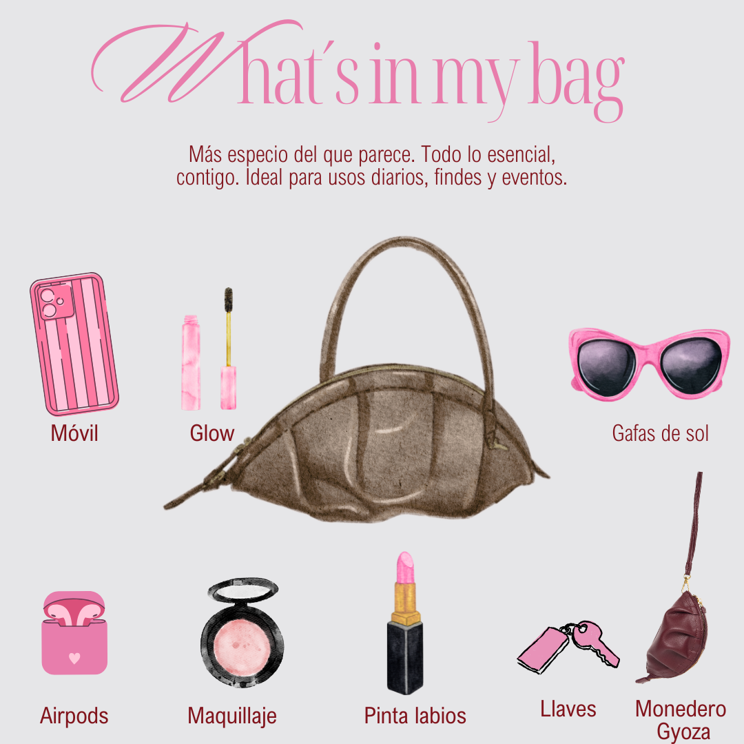 Bolso Gyoza Mediano Topo
