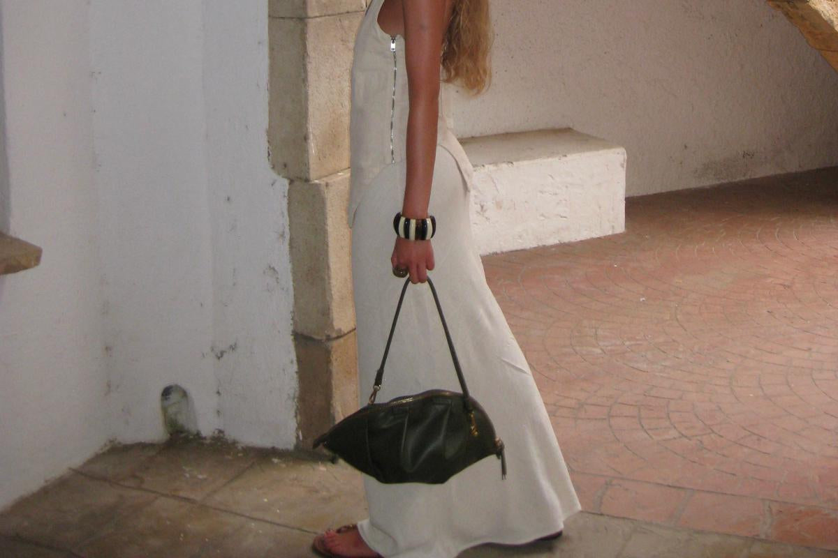 Bolso de Gyoza Grande Kaki