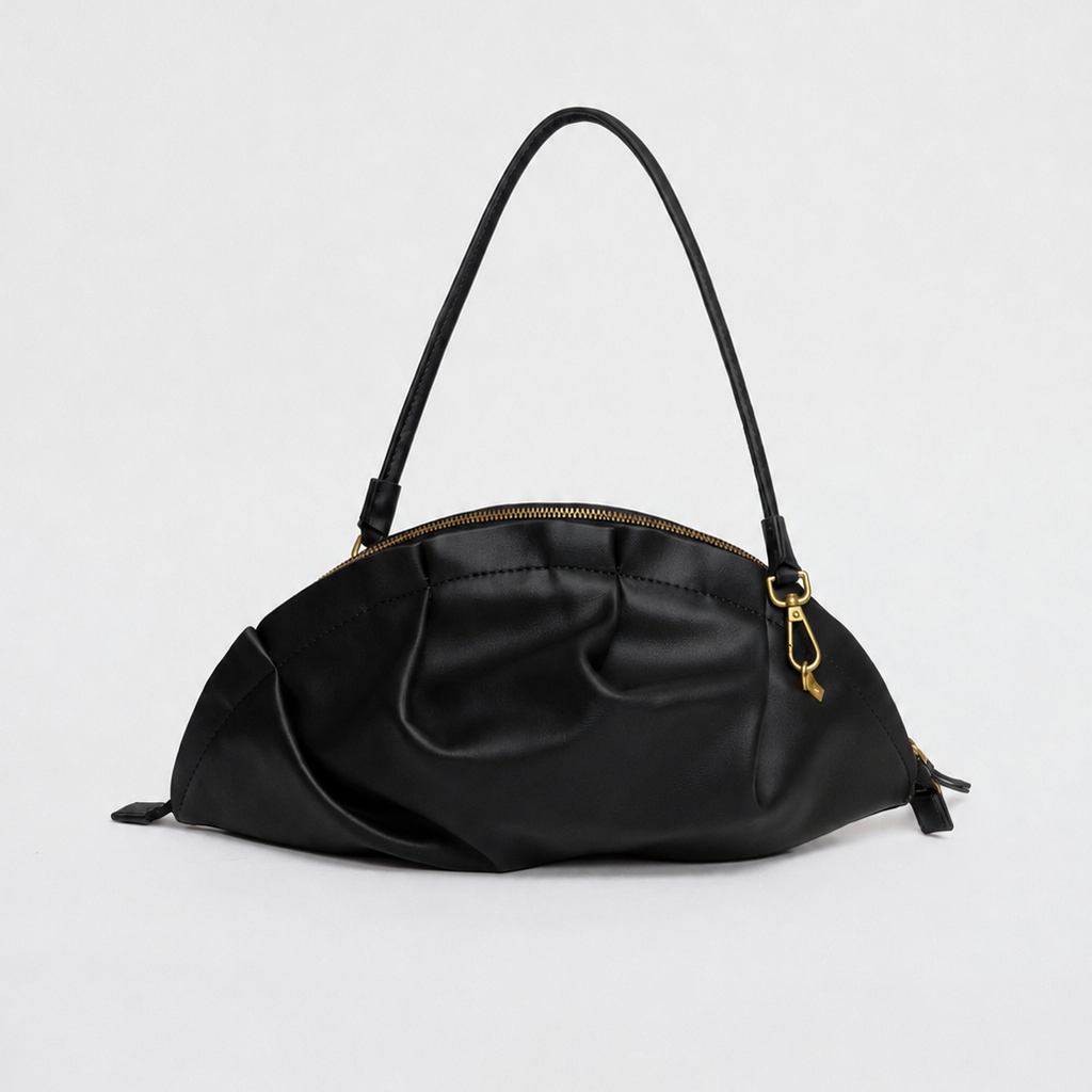 Bolso Gyoza Grande Negro