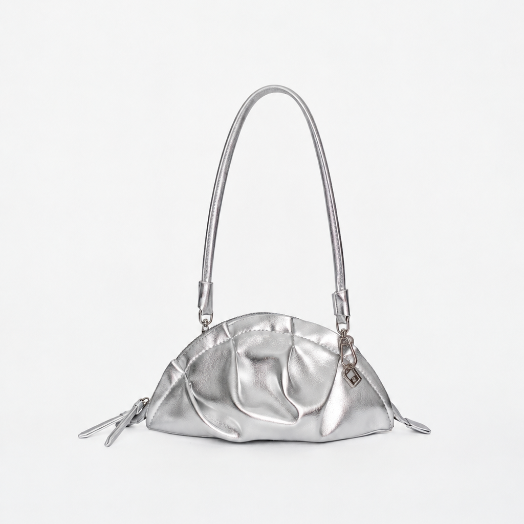 New in-Bolso Gyoza Mini Plateado