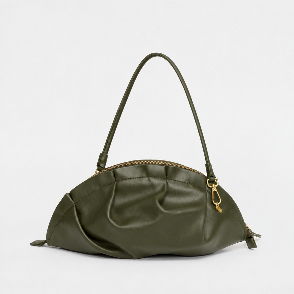 Bolso Gyoza Grande Kaki