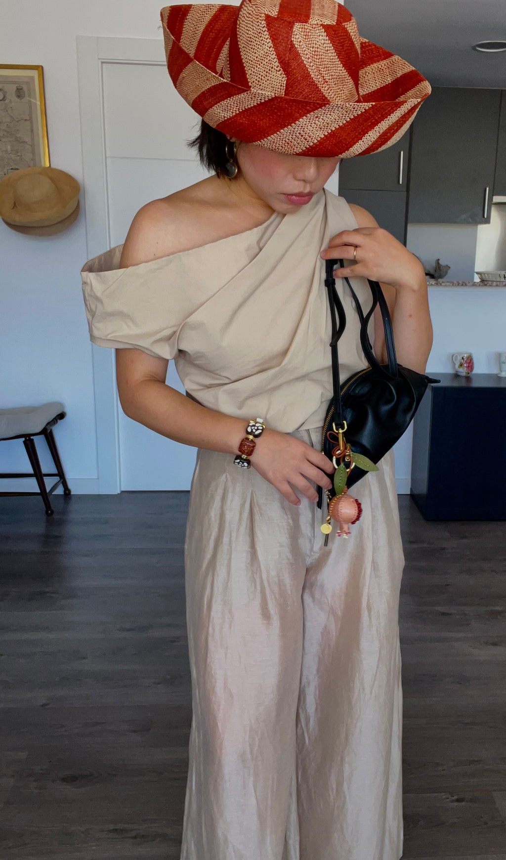 Bolso de Gyoza Mini Negro