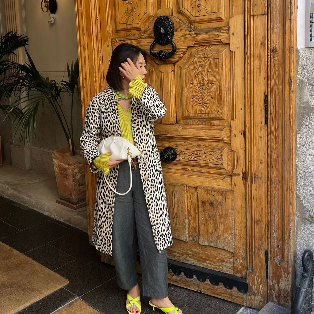 Bolso Gyoza Mediano  Blanco Marfil