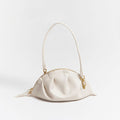 Bolso Gyoza Mediano  Blanco Marfil