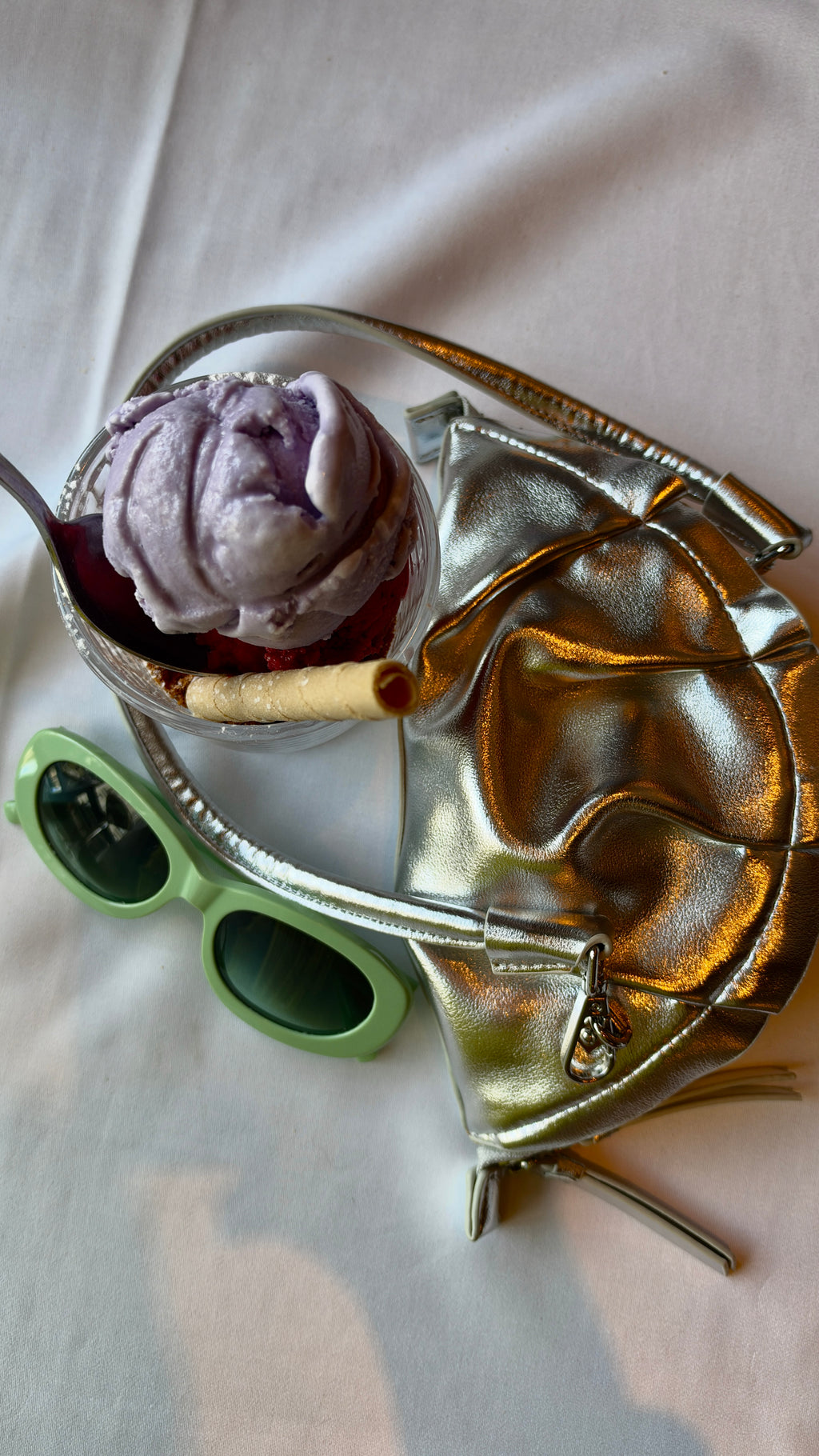 New in-Bolso Gyoza Mini Plateado