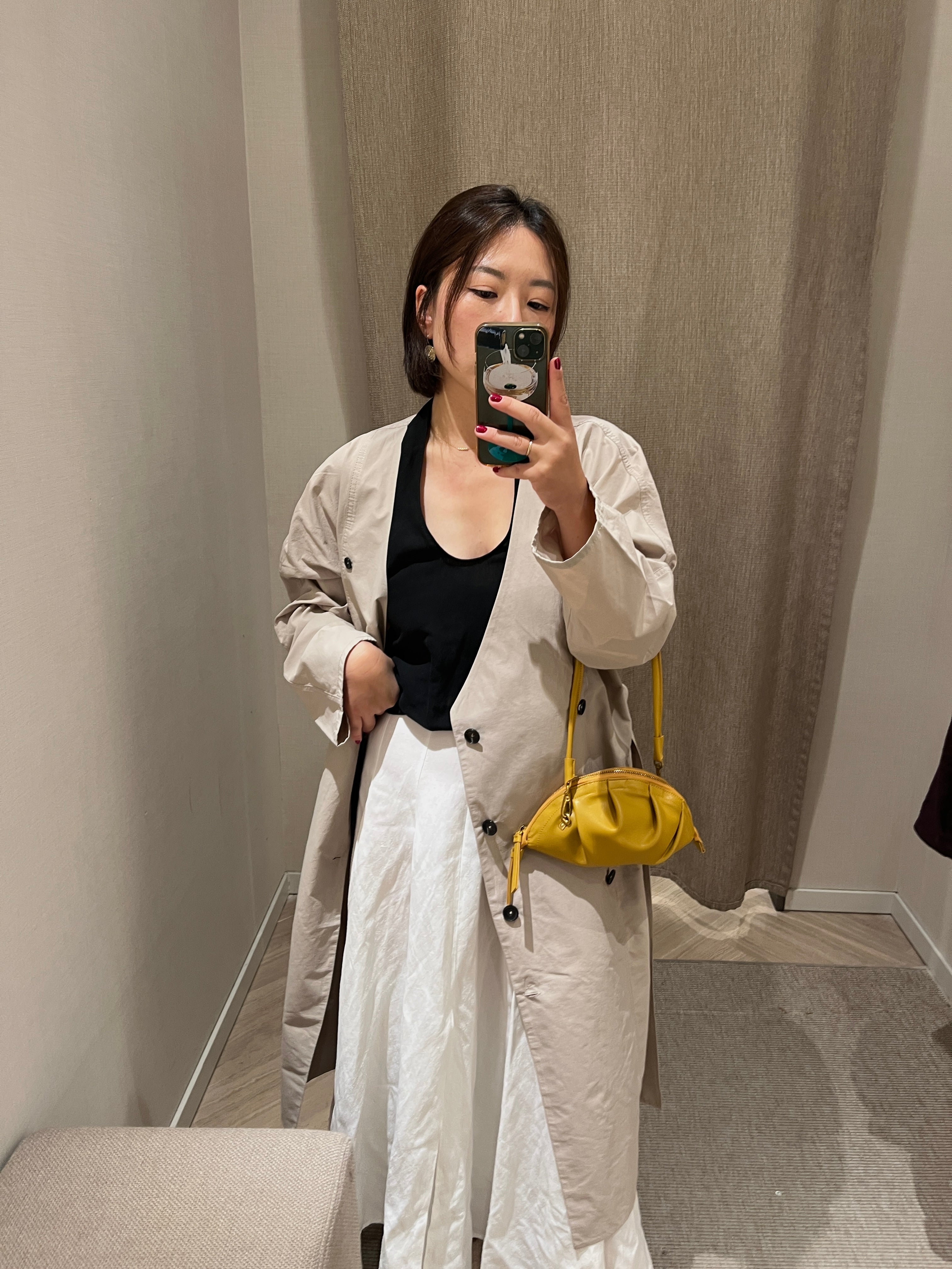 Bolso de Gyoza Mini Mostaza