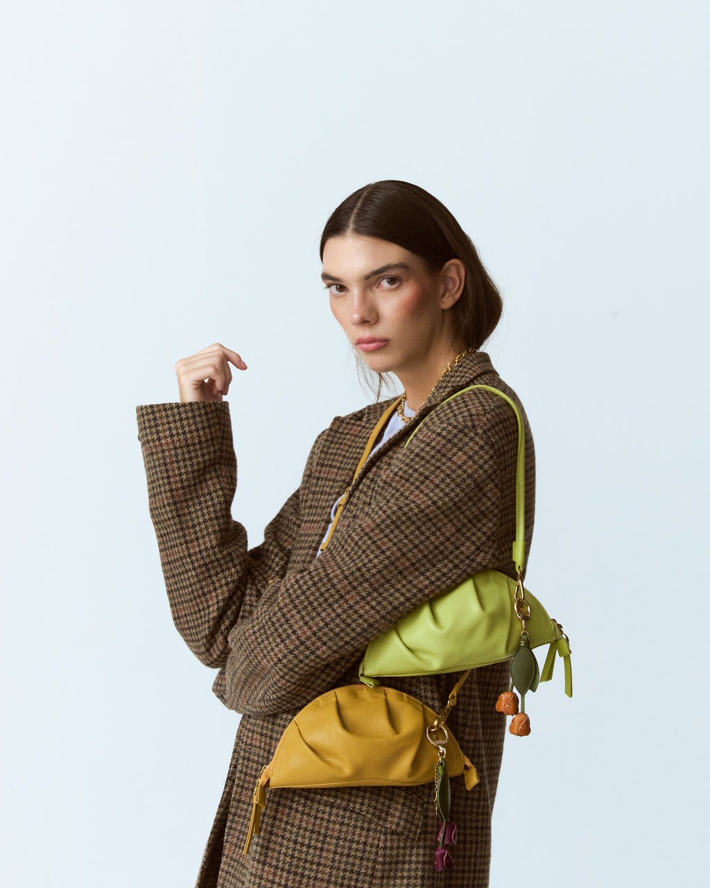 Bolso de Gyoza Mini Mostaza