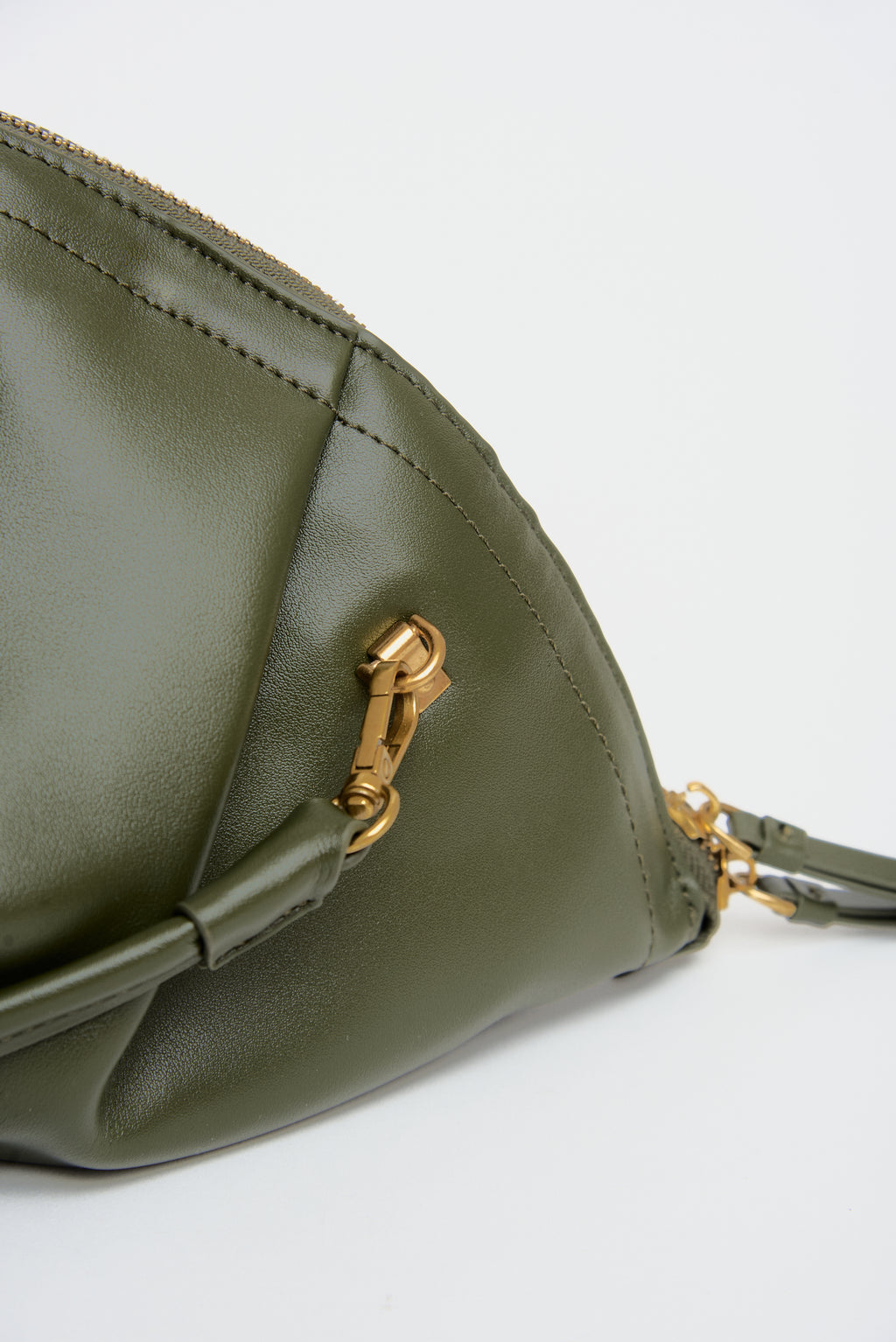 Bolso de Gyoza Grande Kaki