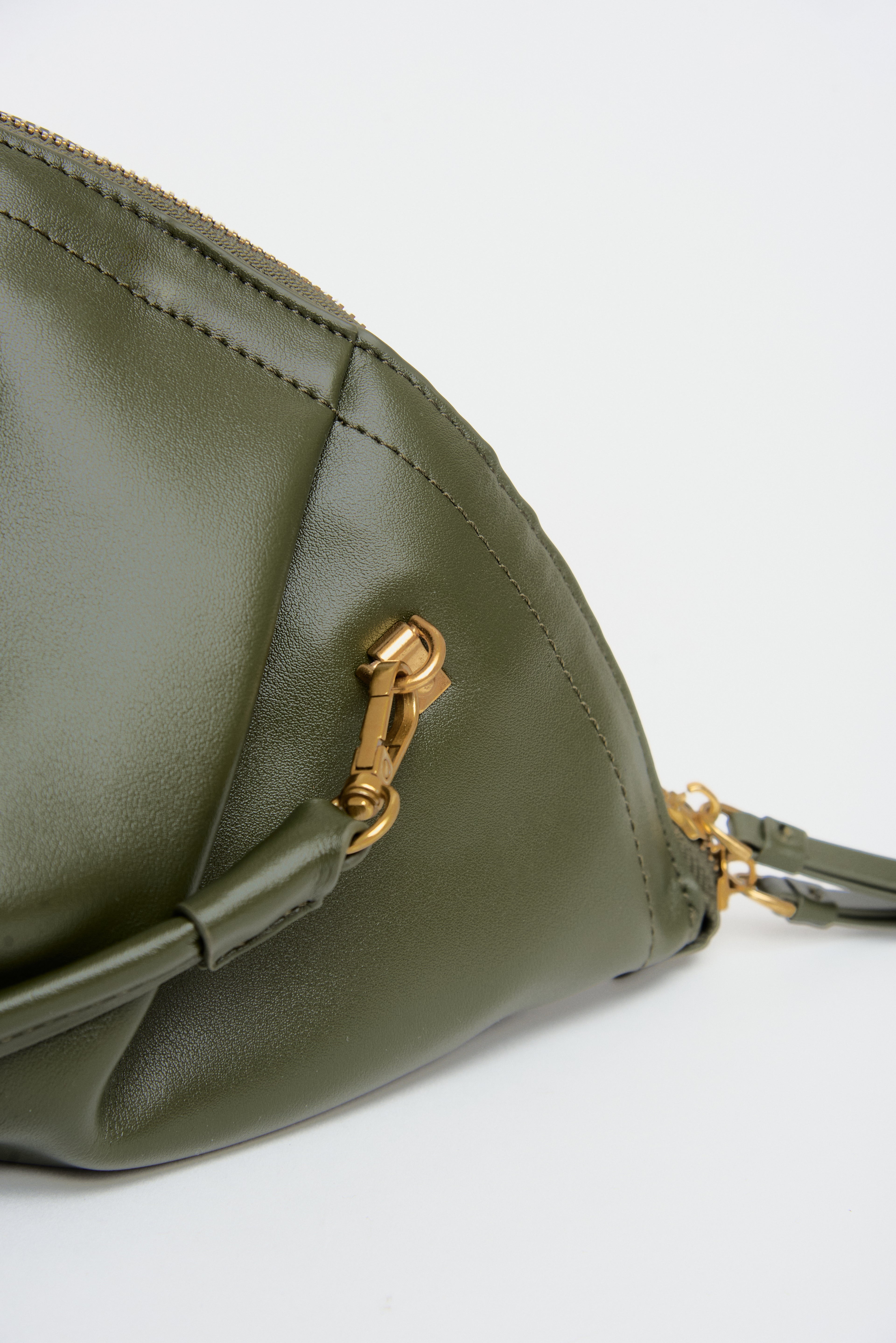 Bolso de Gyoza Grande Kaki