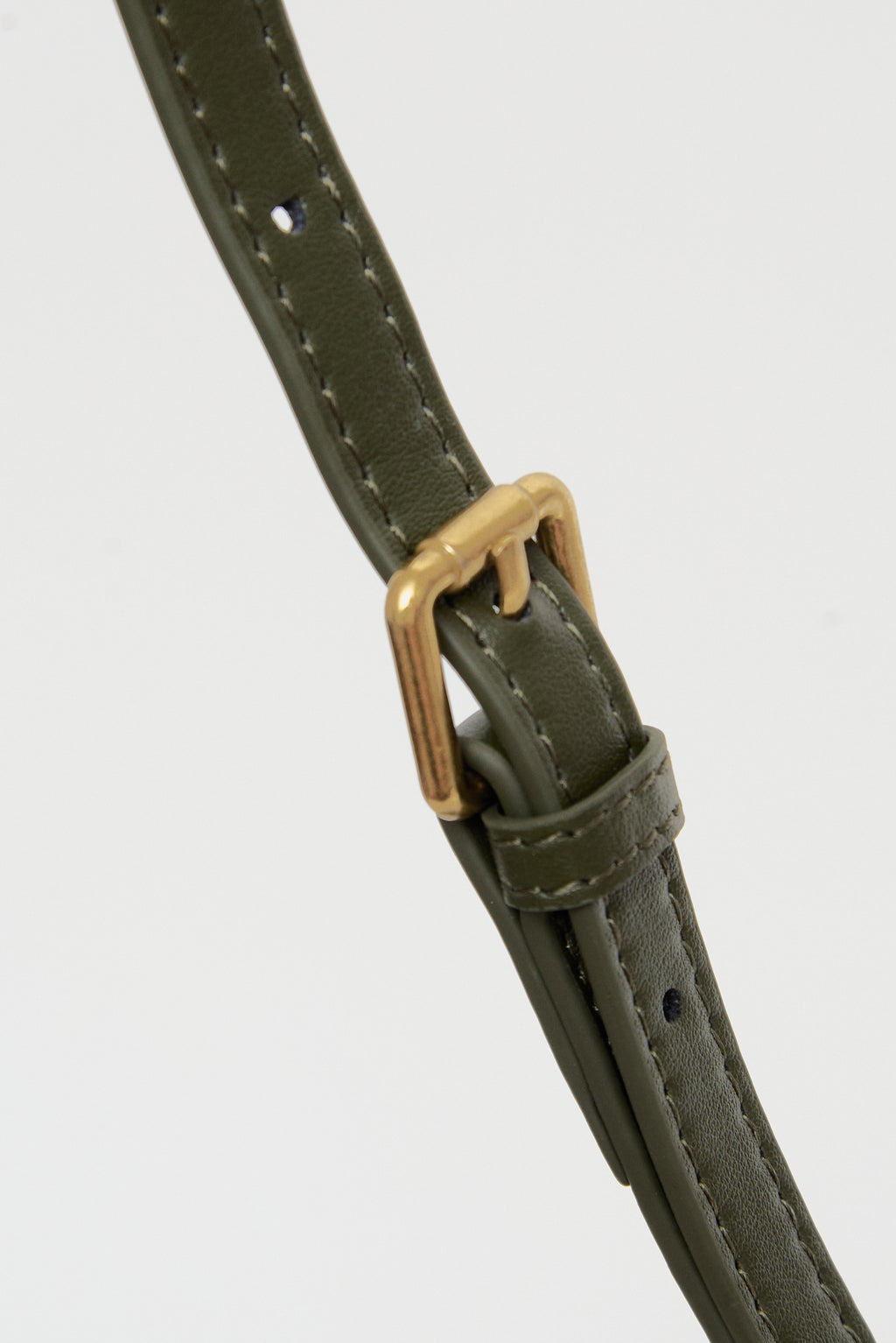 Bolso Gyoza Mediano Verde Kaki