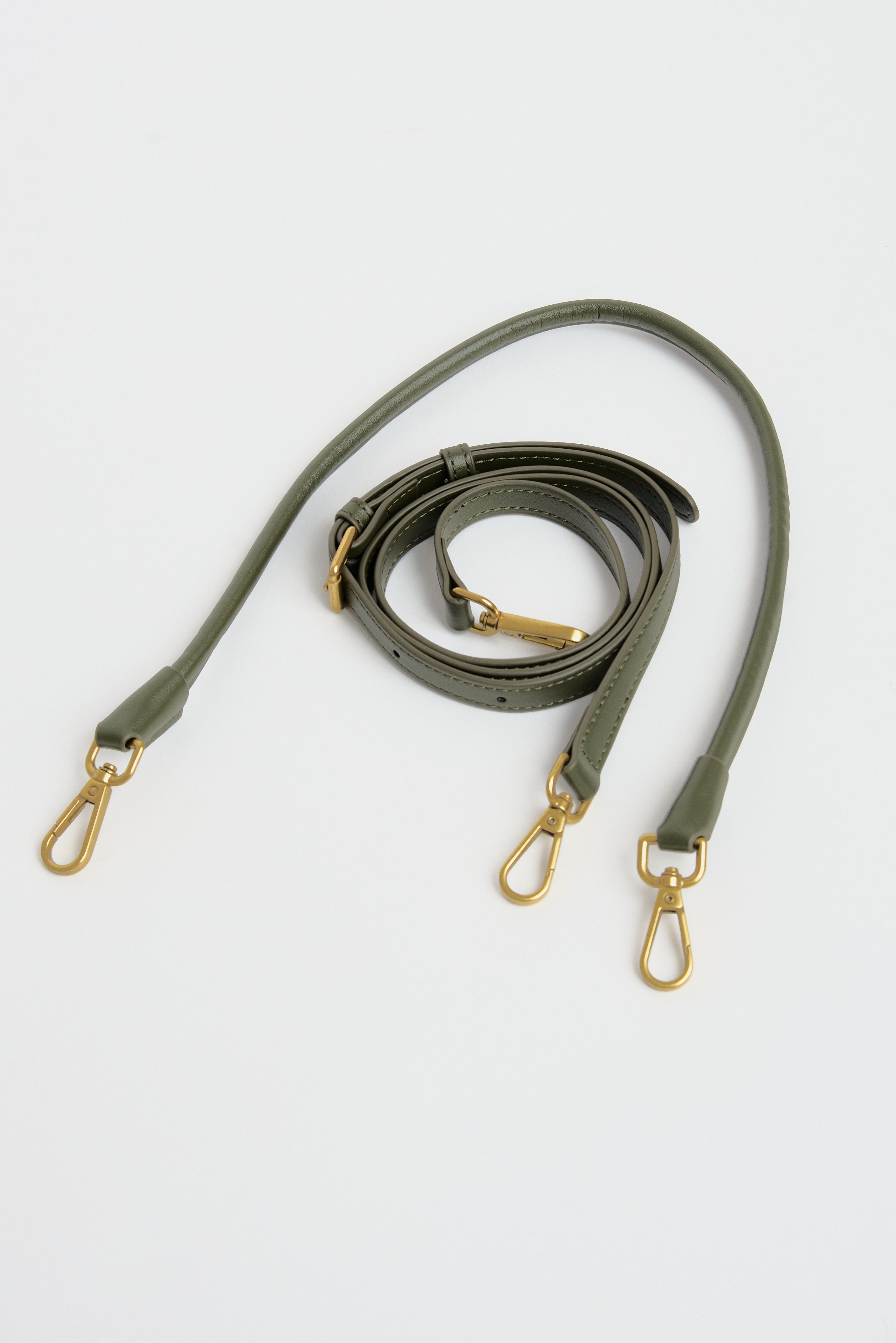 Bolso Gyoza Mediano Verde Kaki