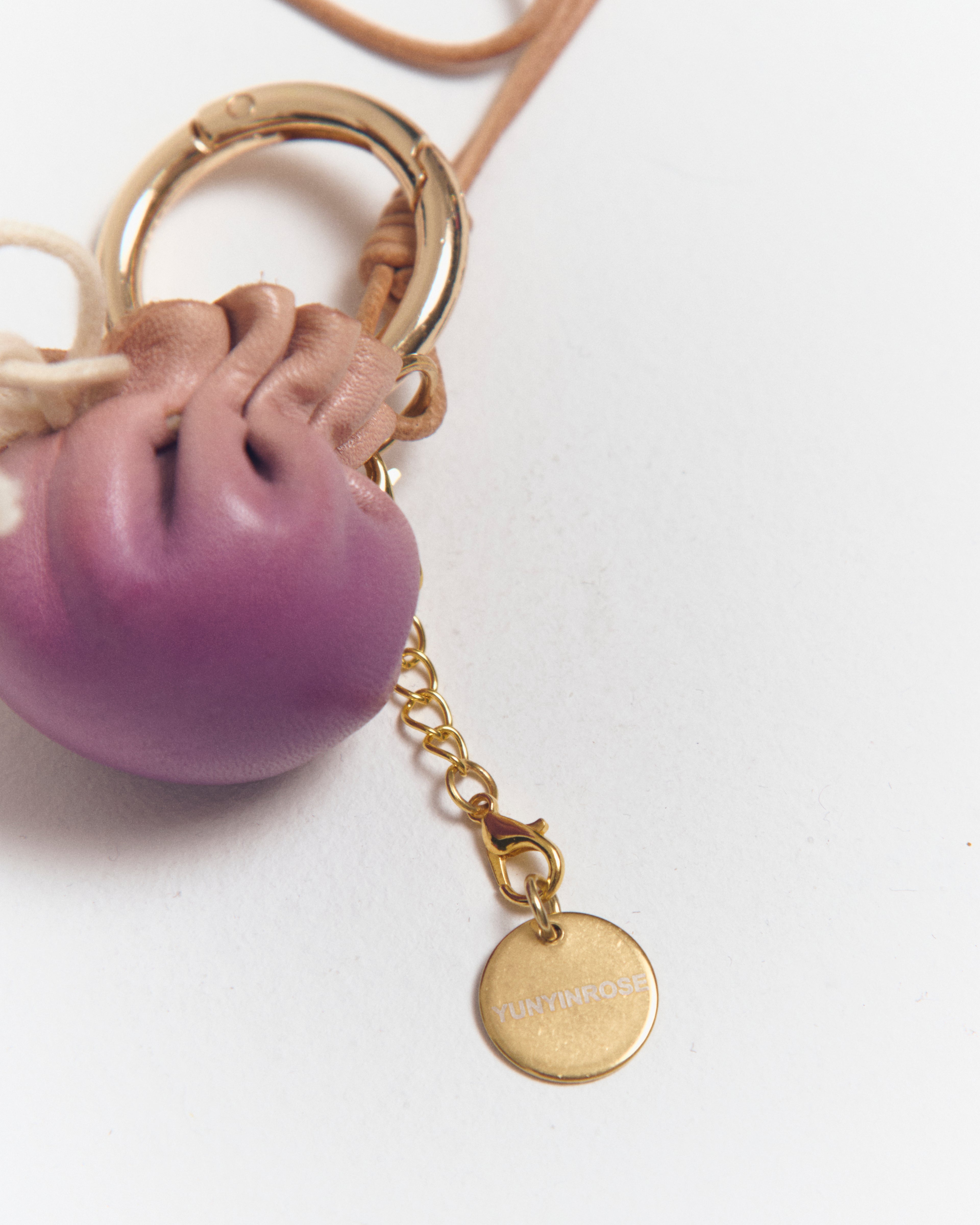 Charm de piel DimSum Lila
