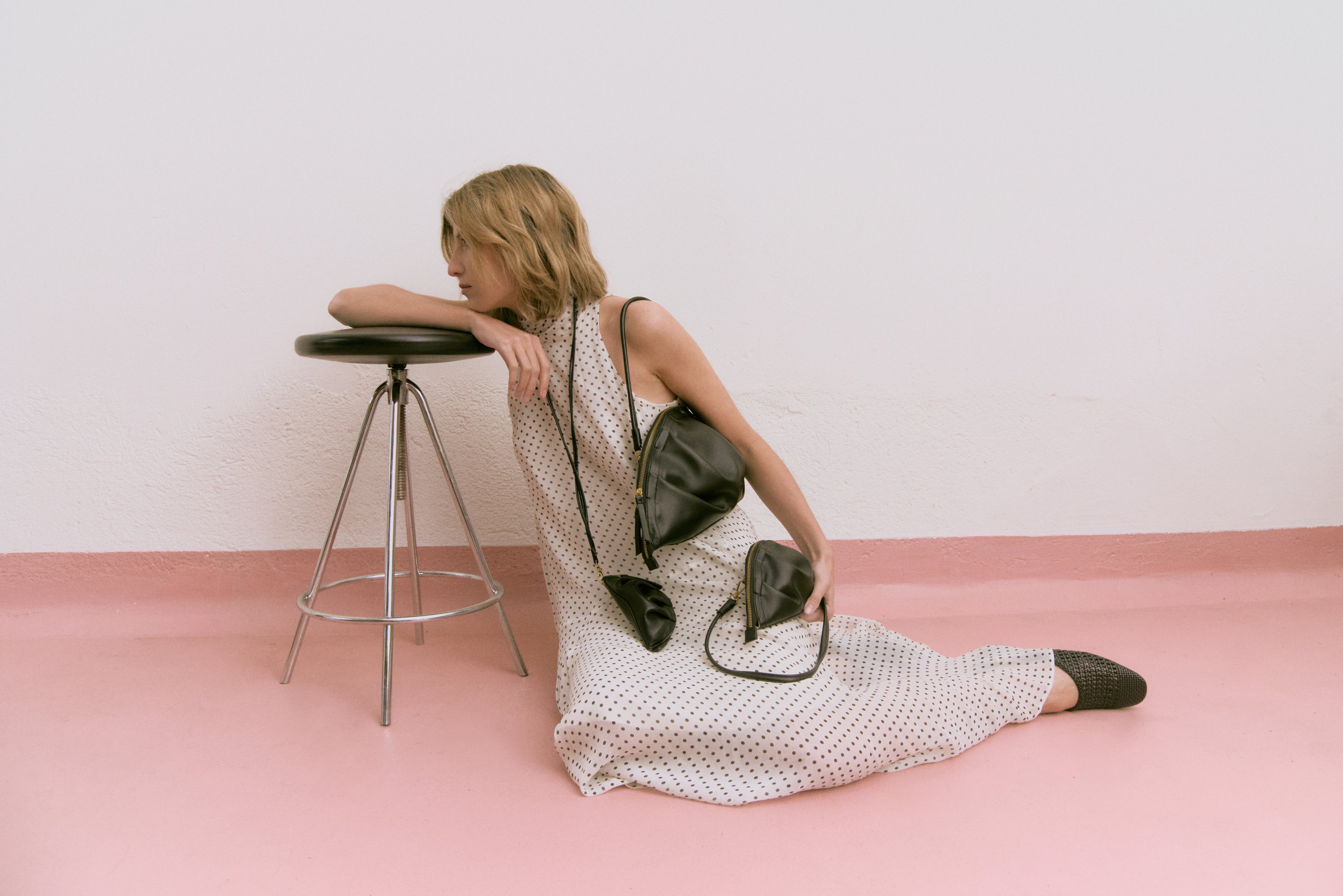 Bolso de Gyoza Mini Negro