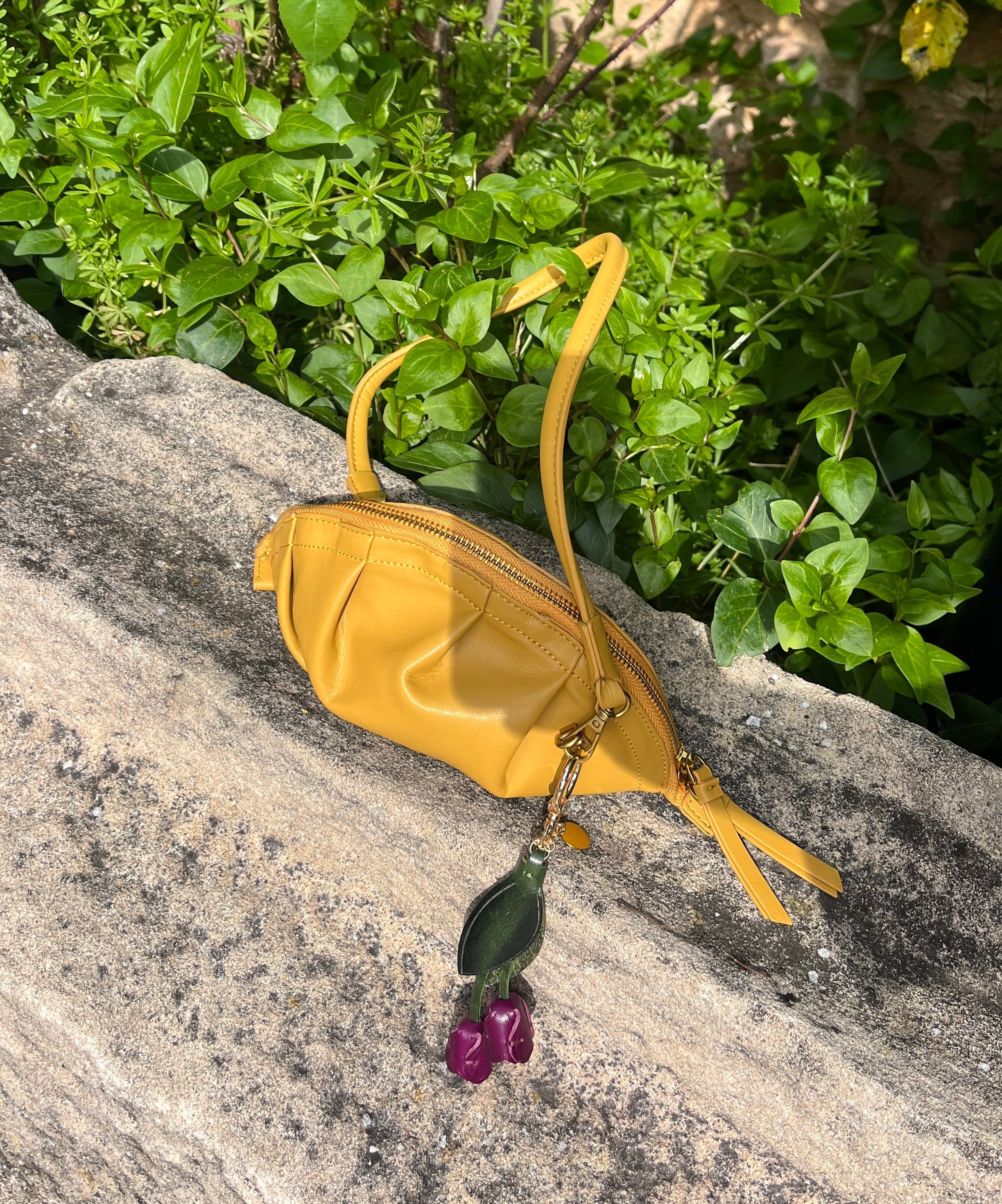 Bolso de Gyoza Mini Mostaza