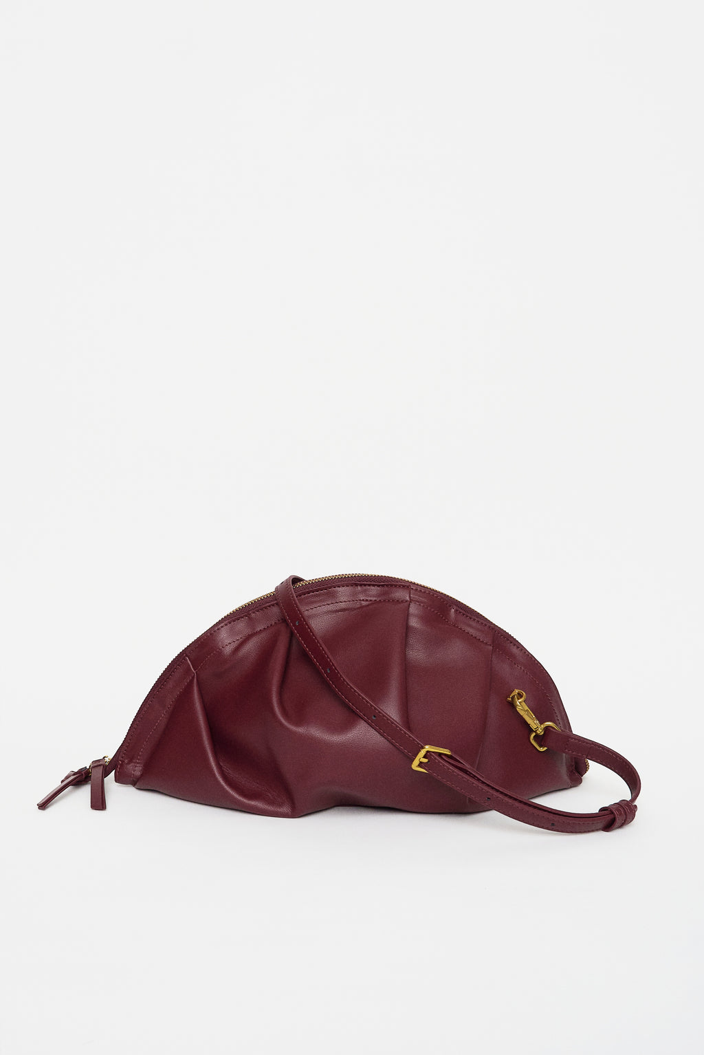 Bolso de Gyoza Grande Burdeos