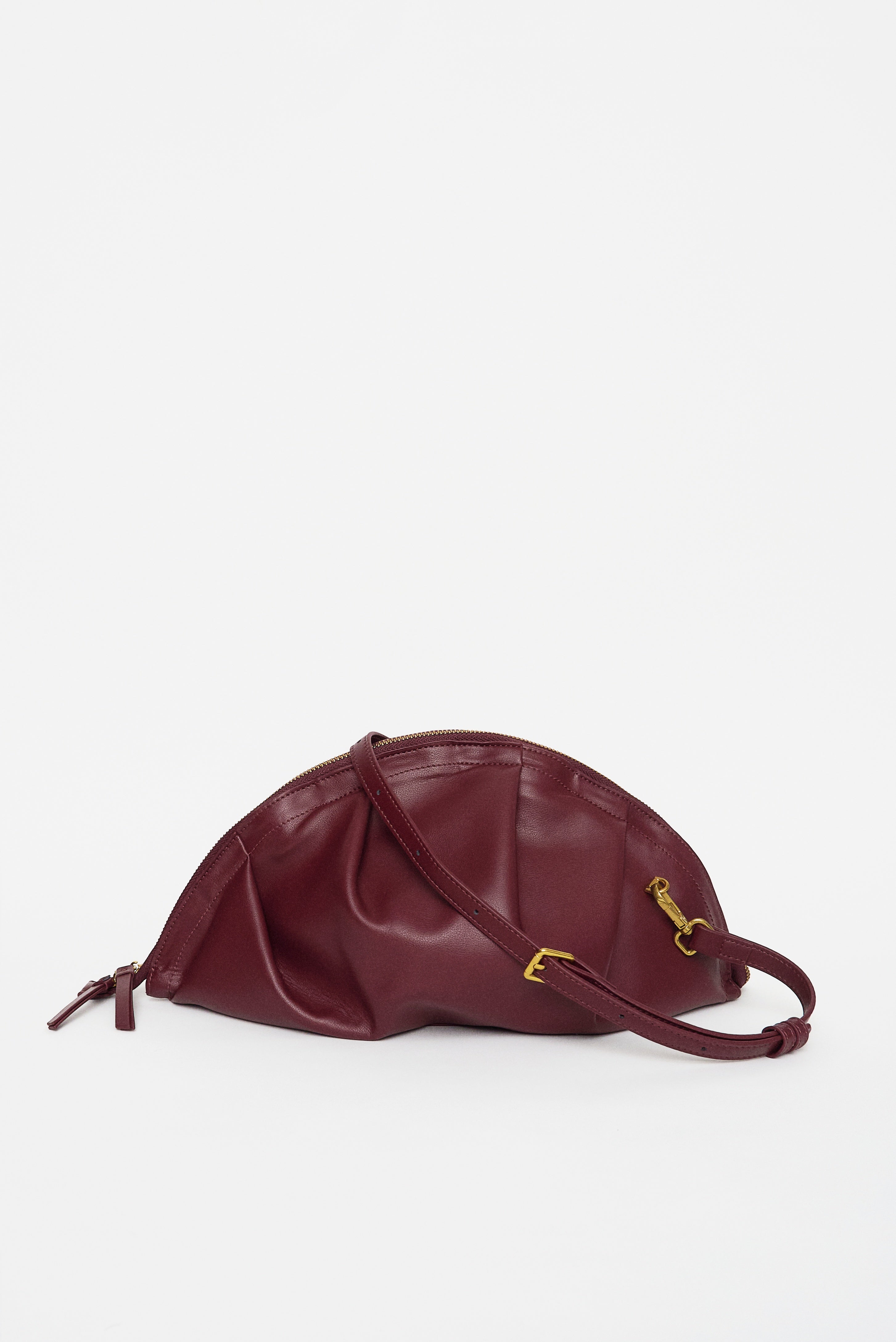 Bolso de Gyoza Grande Burdeos