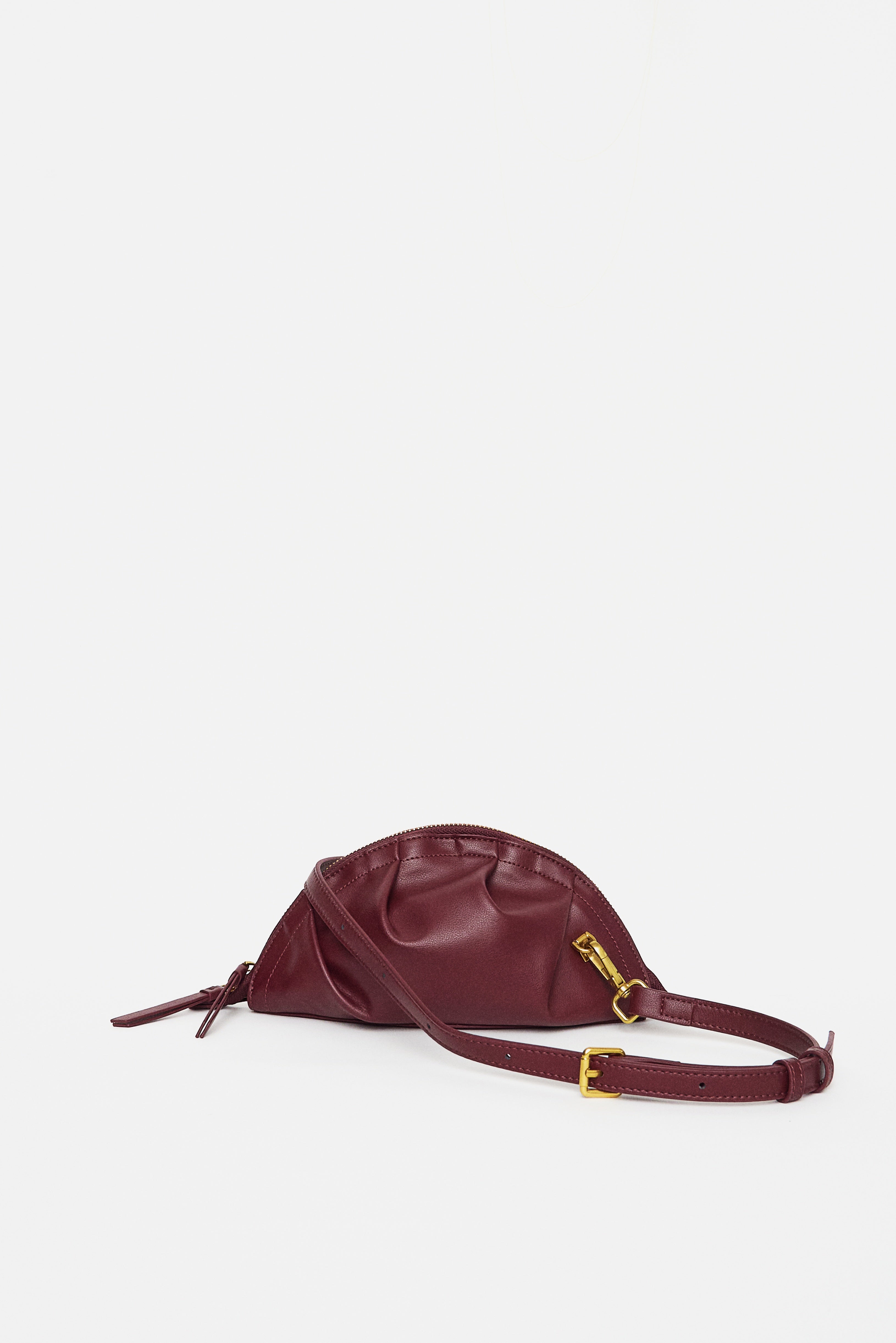 Bolso de Gyoza Mini Burdeos