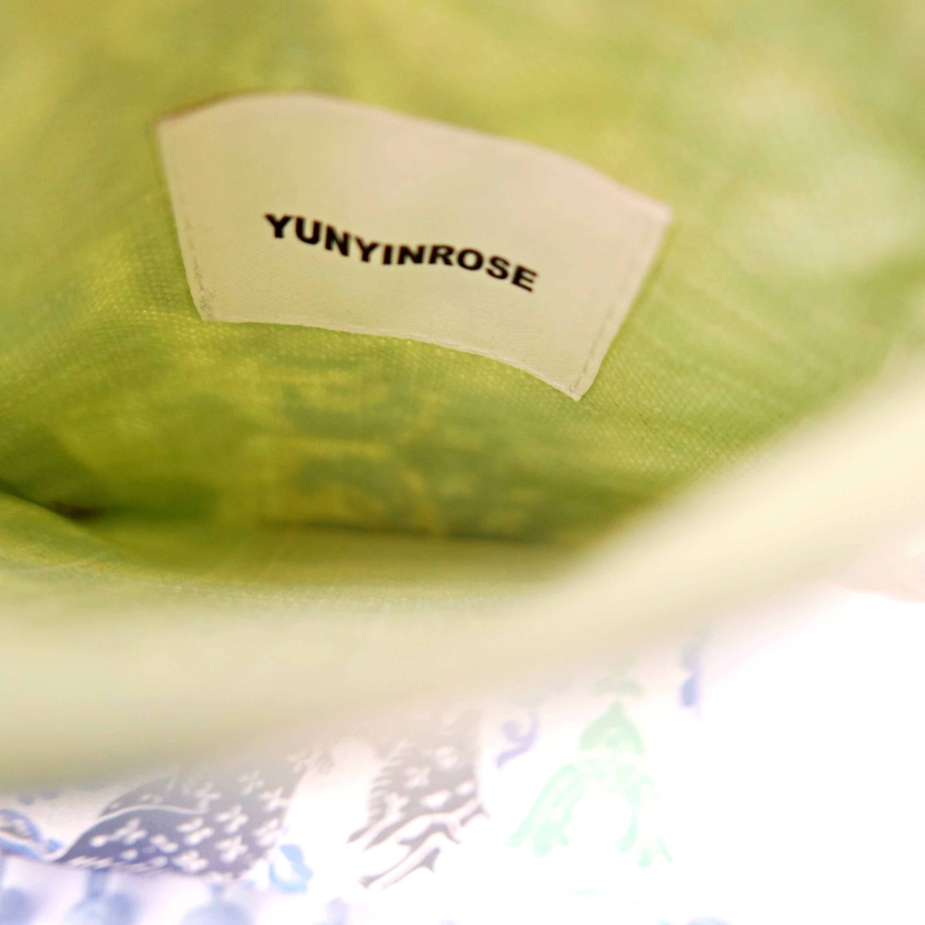Yunyinrose funda de móvil algodón estampado oriental