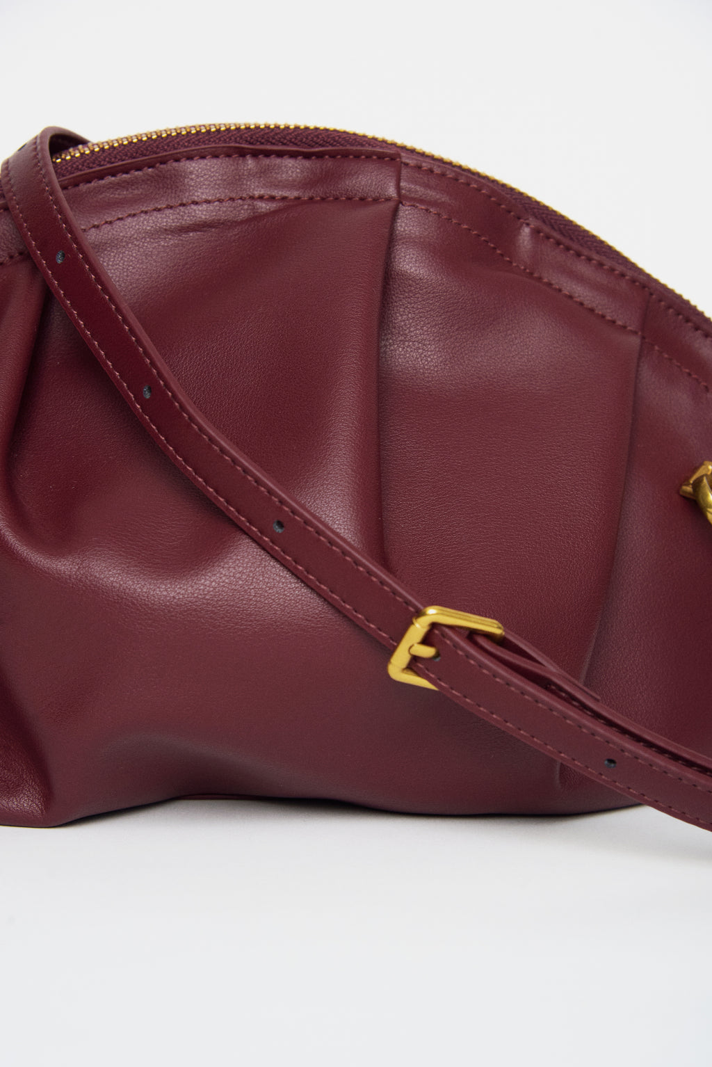 Bolso de Gyoza Grande Burdeos